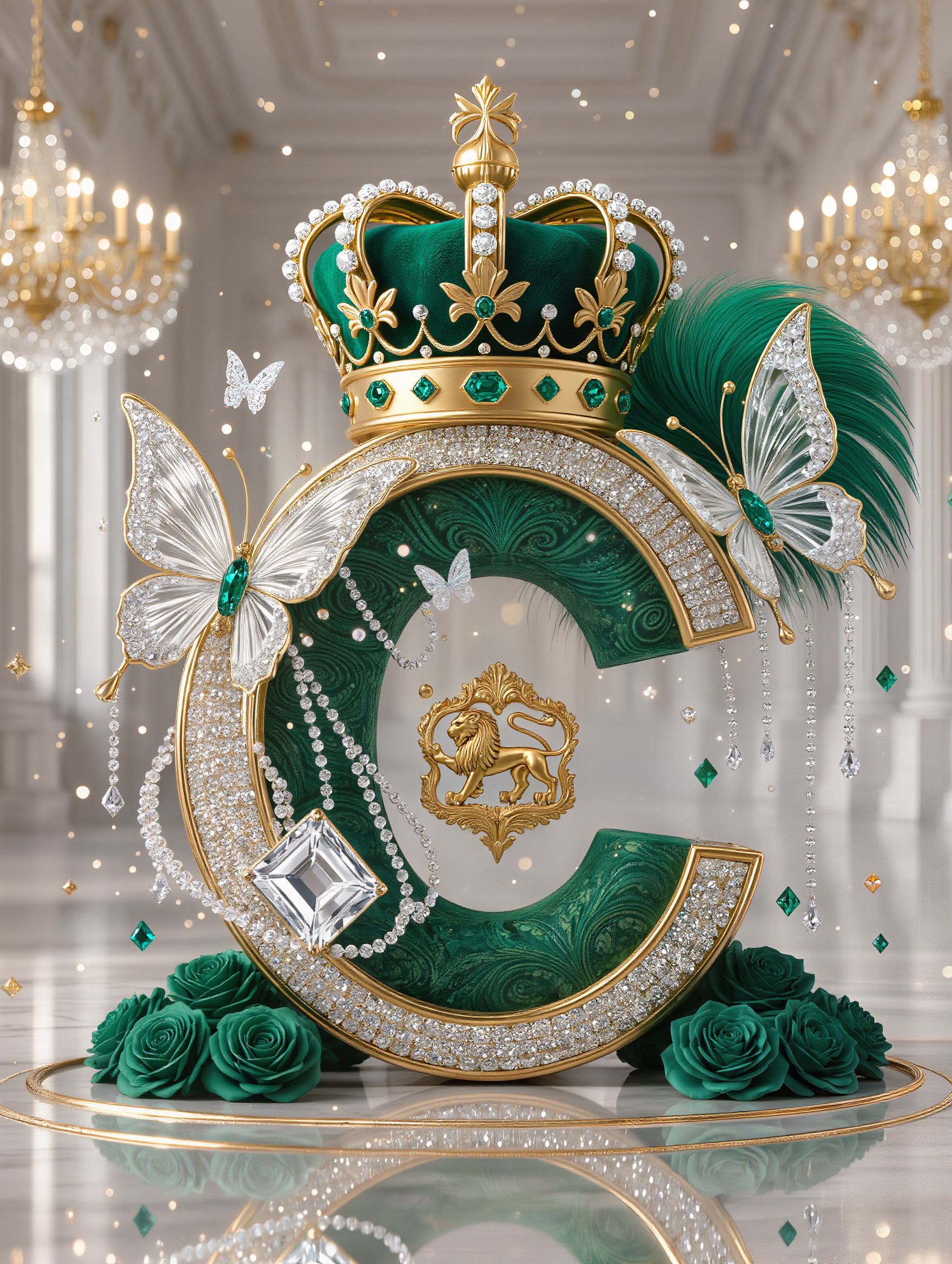 Kling AI work 312874074612023 - what is emerald green AI image