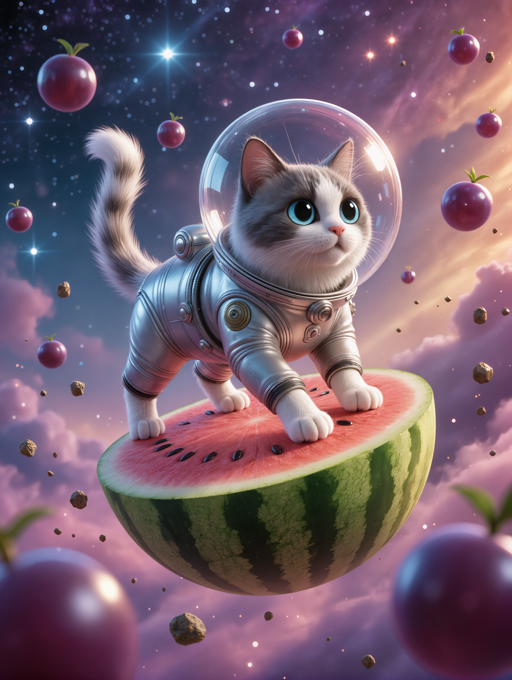 Kling AI work 313421486528426 - animated astronaut AI image