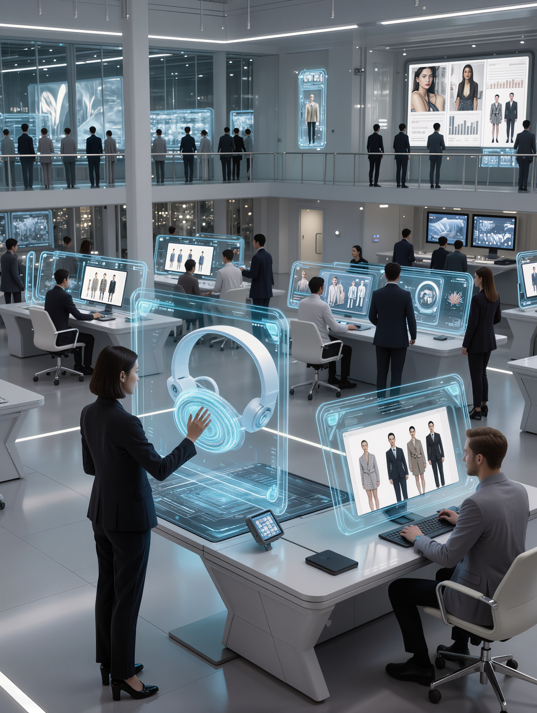 Futuristic World - futuristic style AI image