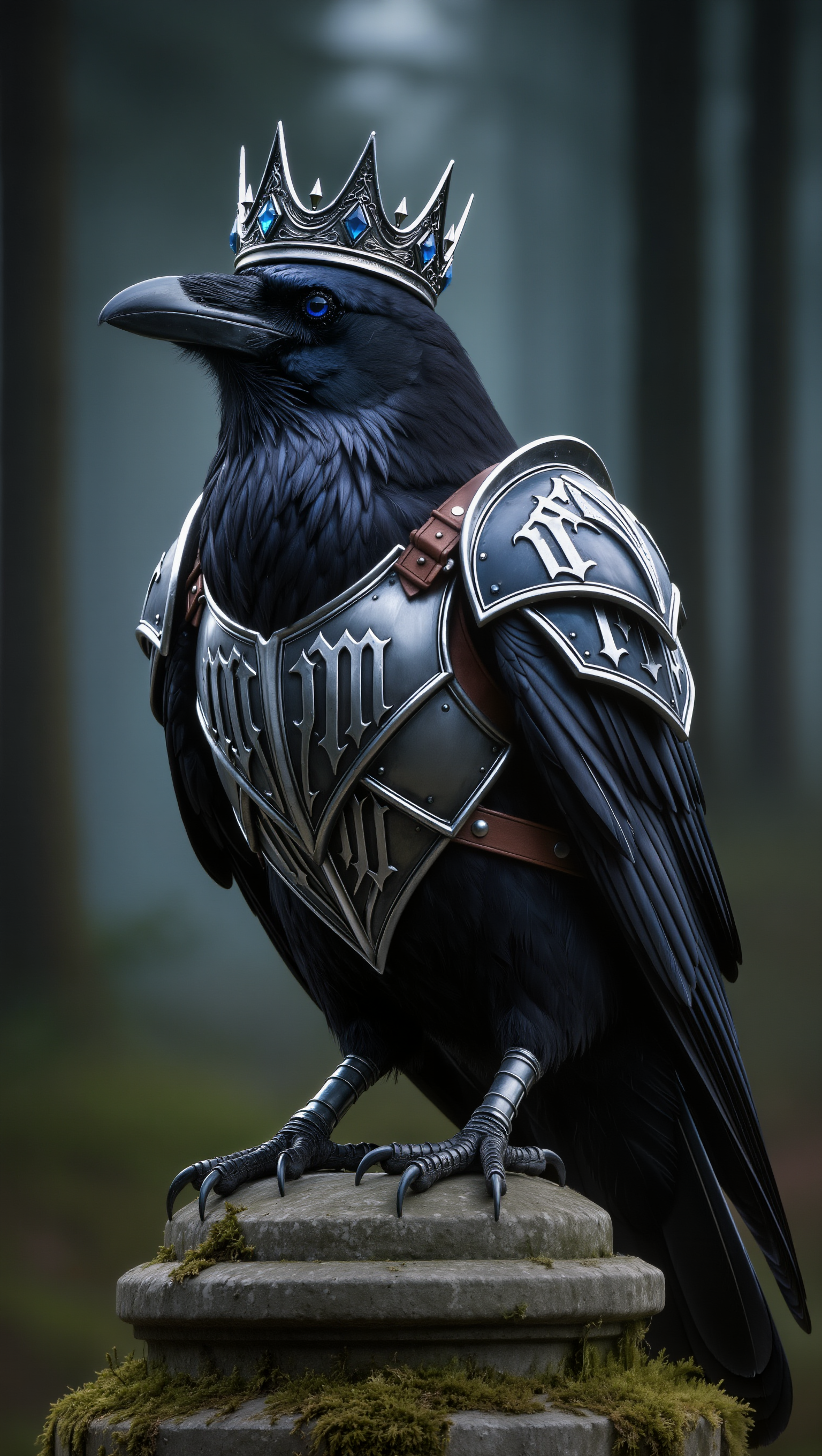 Kling AI work 298681450611440 - giantess raven AI image