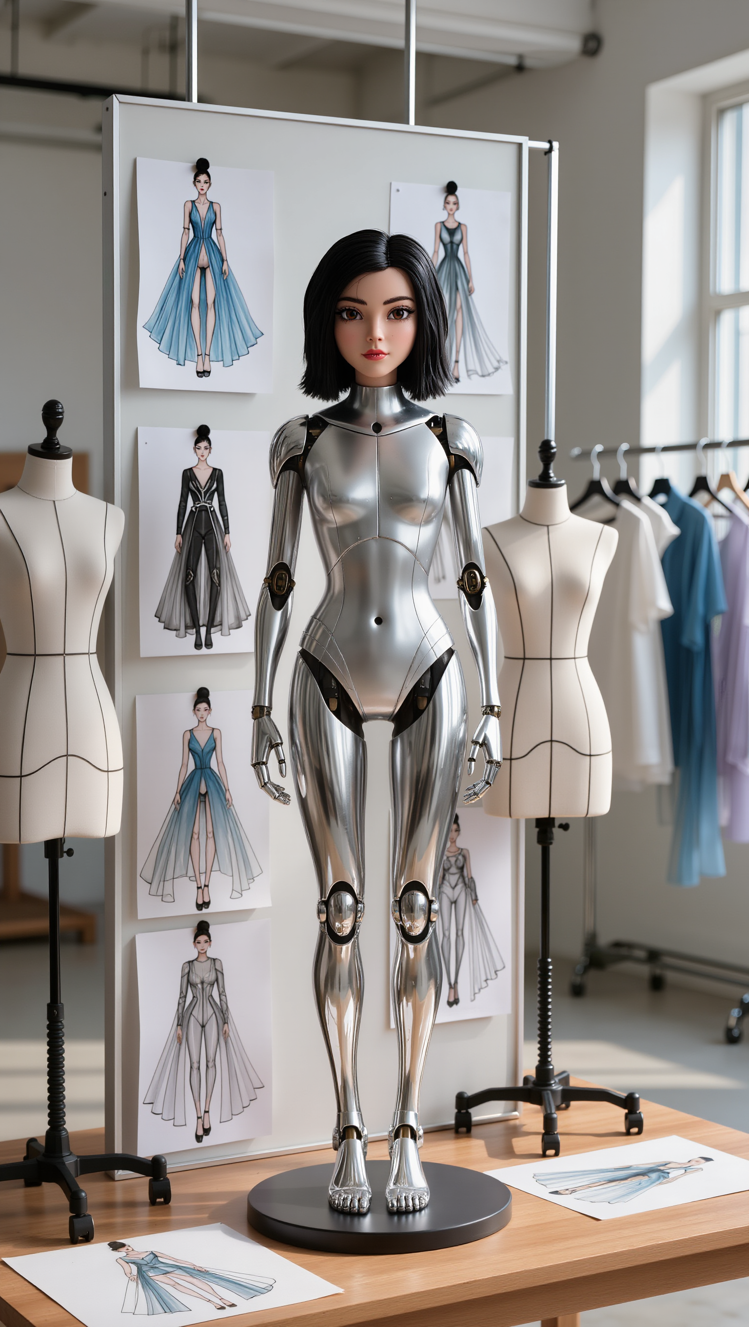 Alita work - generative ai image generation AI image