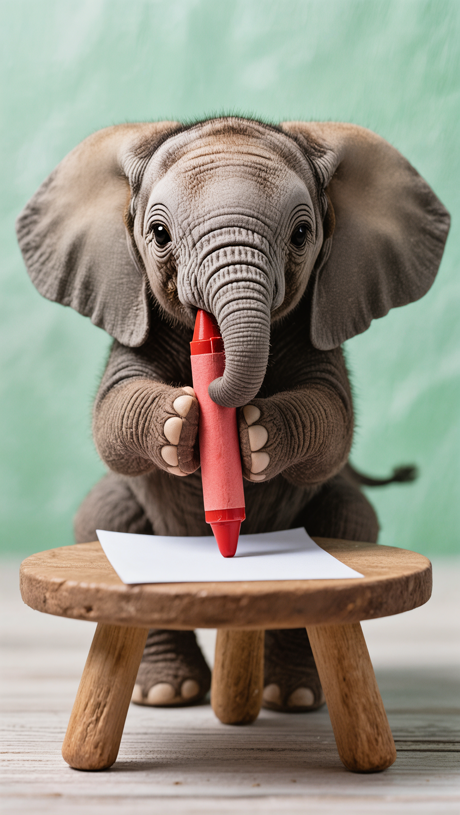 Animal Writing - crayon ai AI image