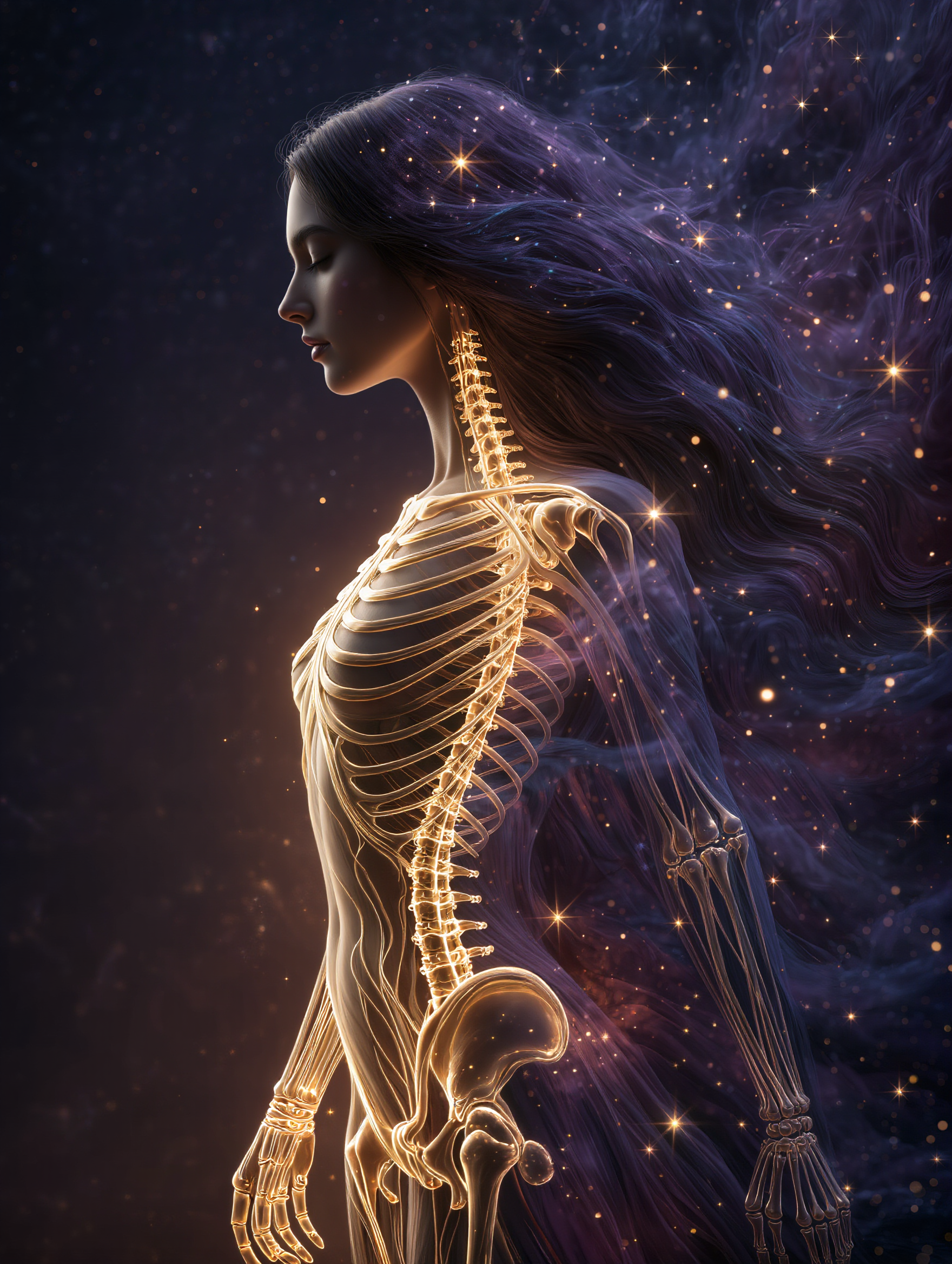Kling AI work 315649959506349 - dark fantasy instagram profile picture AI image