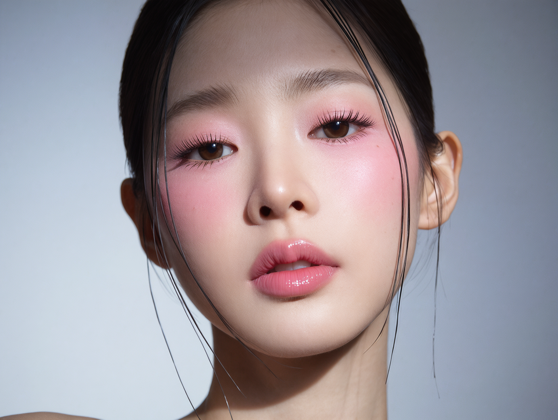 portrait of a female model - ai female model AI image