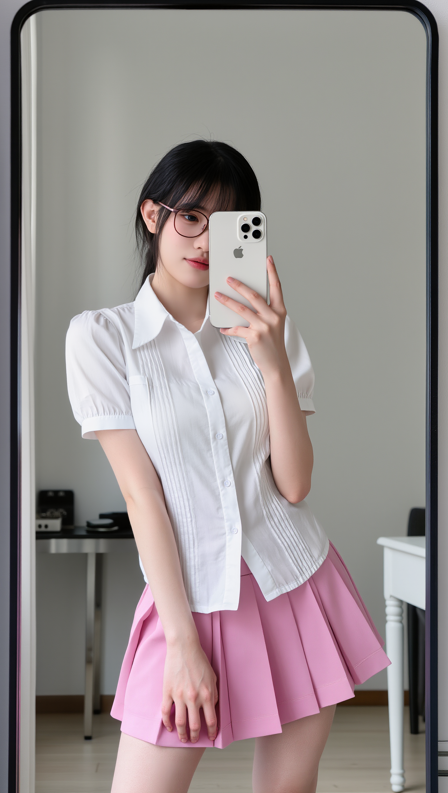Kling AI work 300052487657661 - short bangs short hair AI image