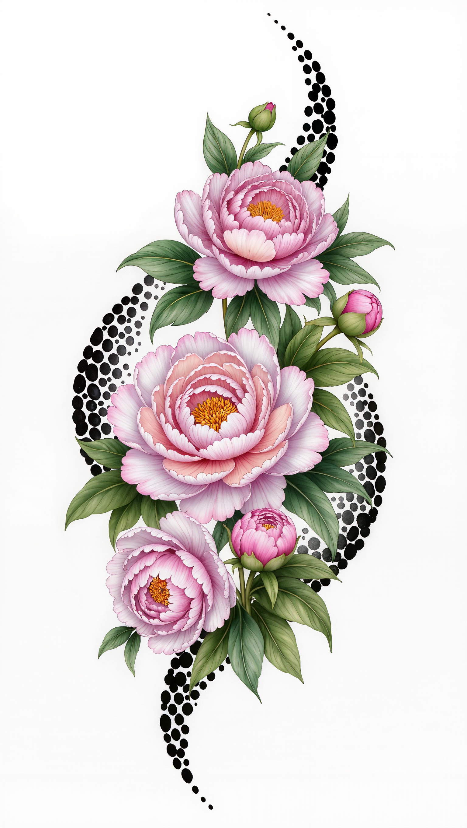 Kling AI work 300546179654673 - tattoo design website AI image
