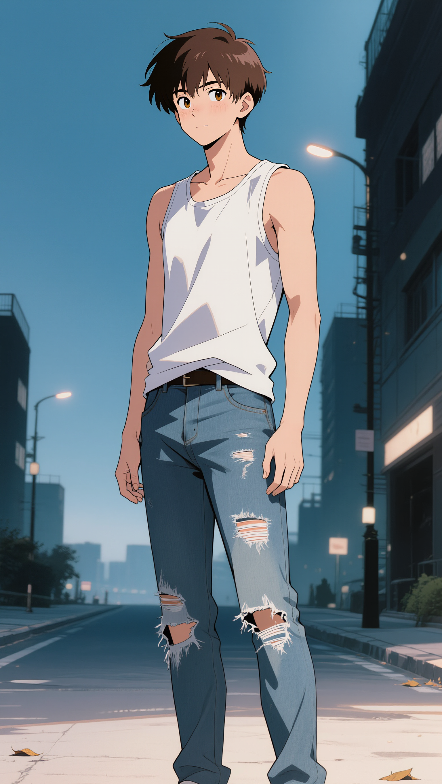 Kling AI work 293414947535149 - anime guy hair AI image