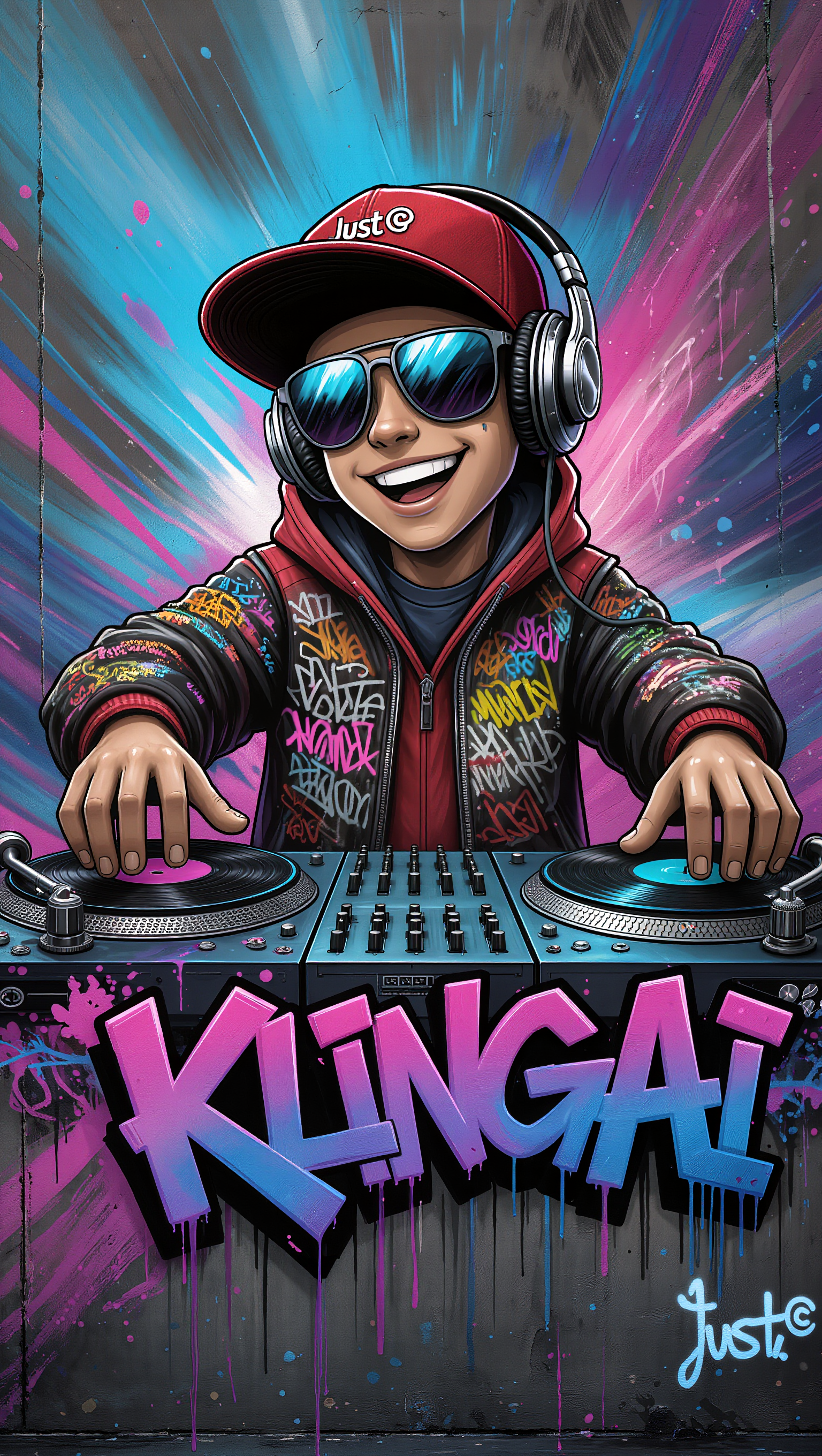 Kling AI work 299522384654870 - graffiti a AI image