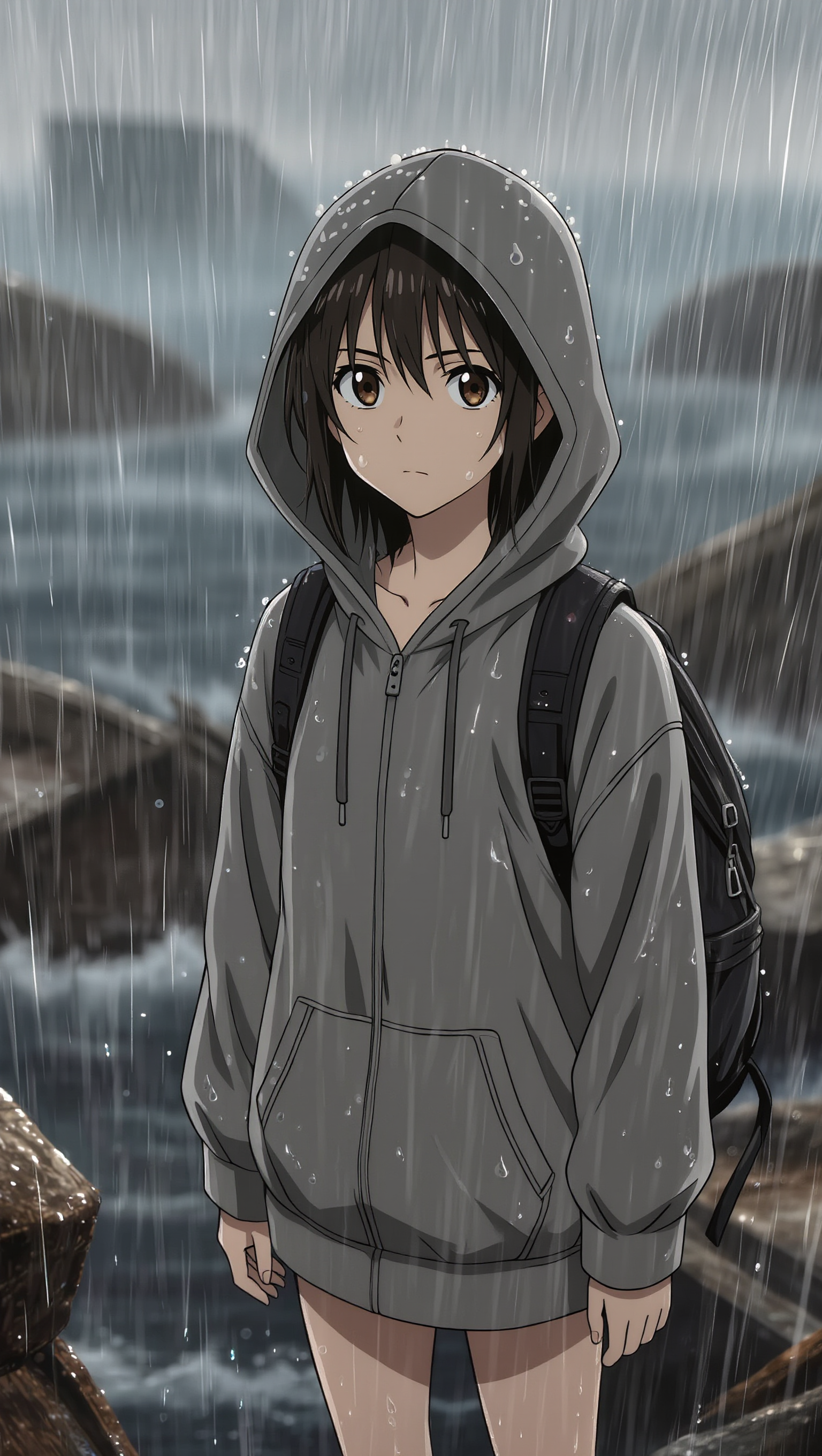 Kling AI work 311852234610250 - design an anime character AI image