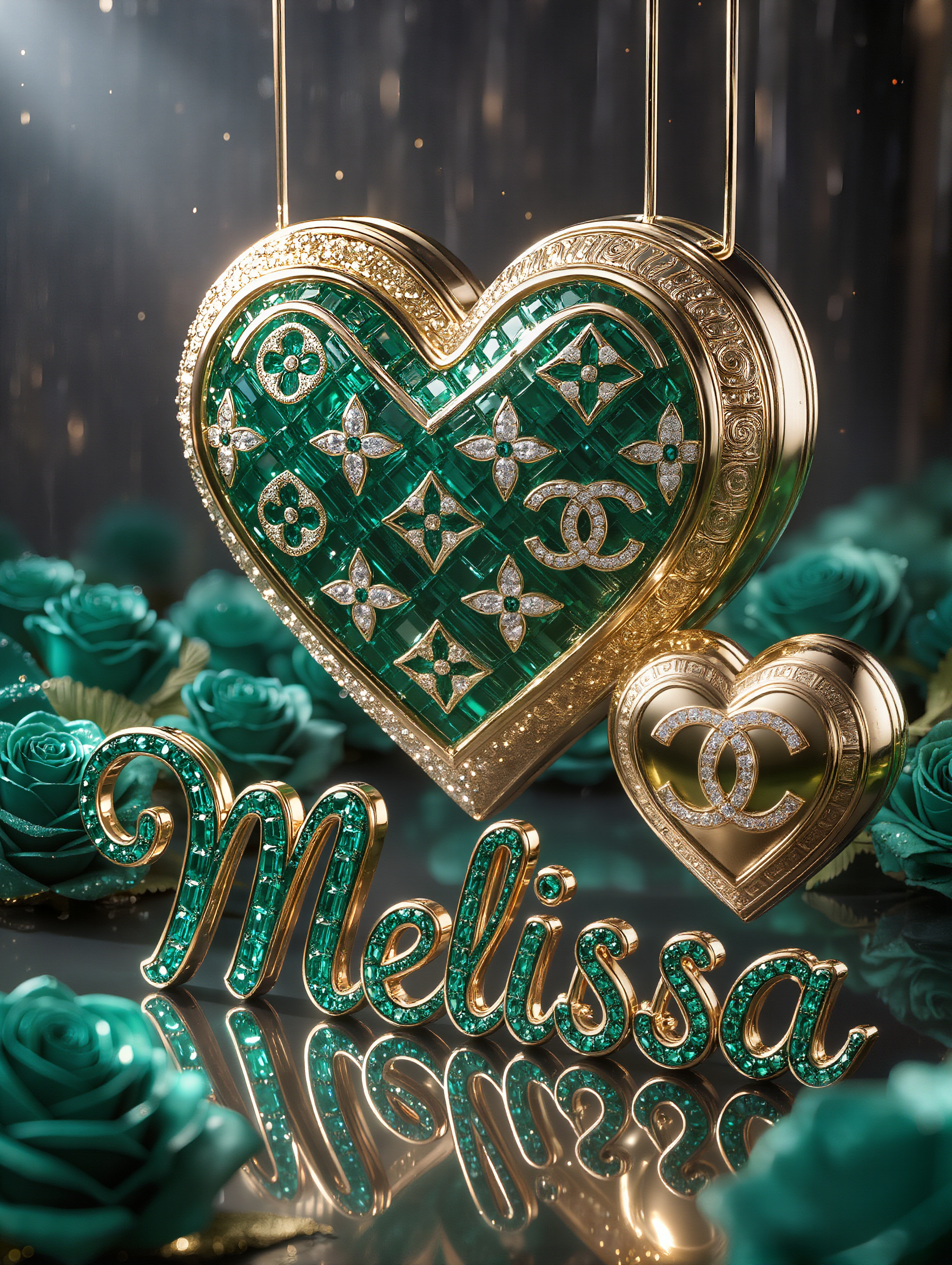 Kling AI work 310966899507878 - what is emerald green AI image