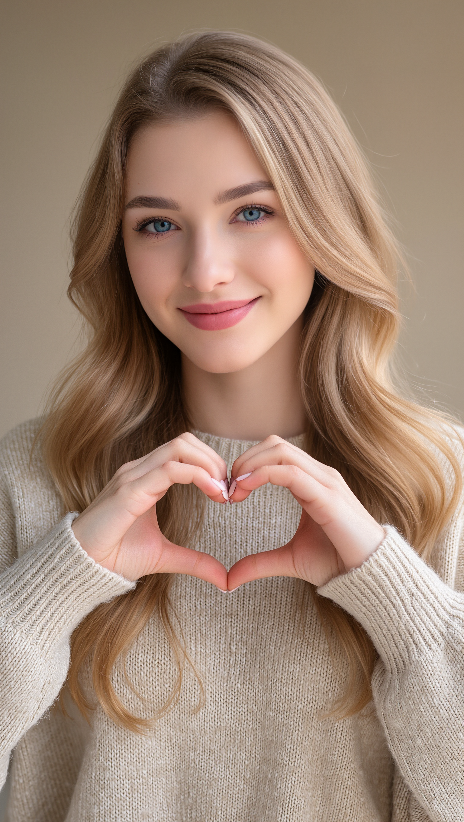 Kling AI work 313914080503696 - beige blonde hair AI image