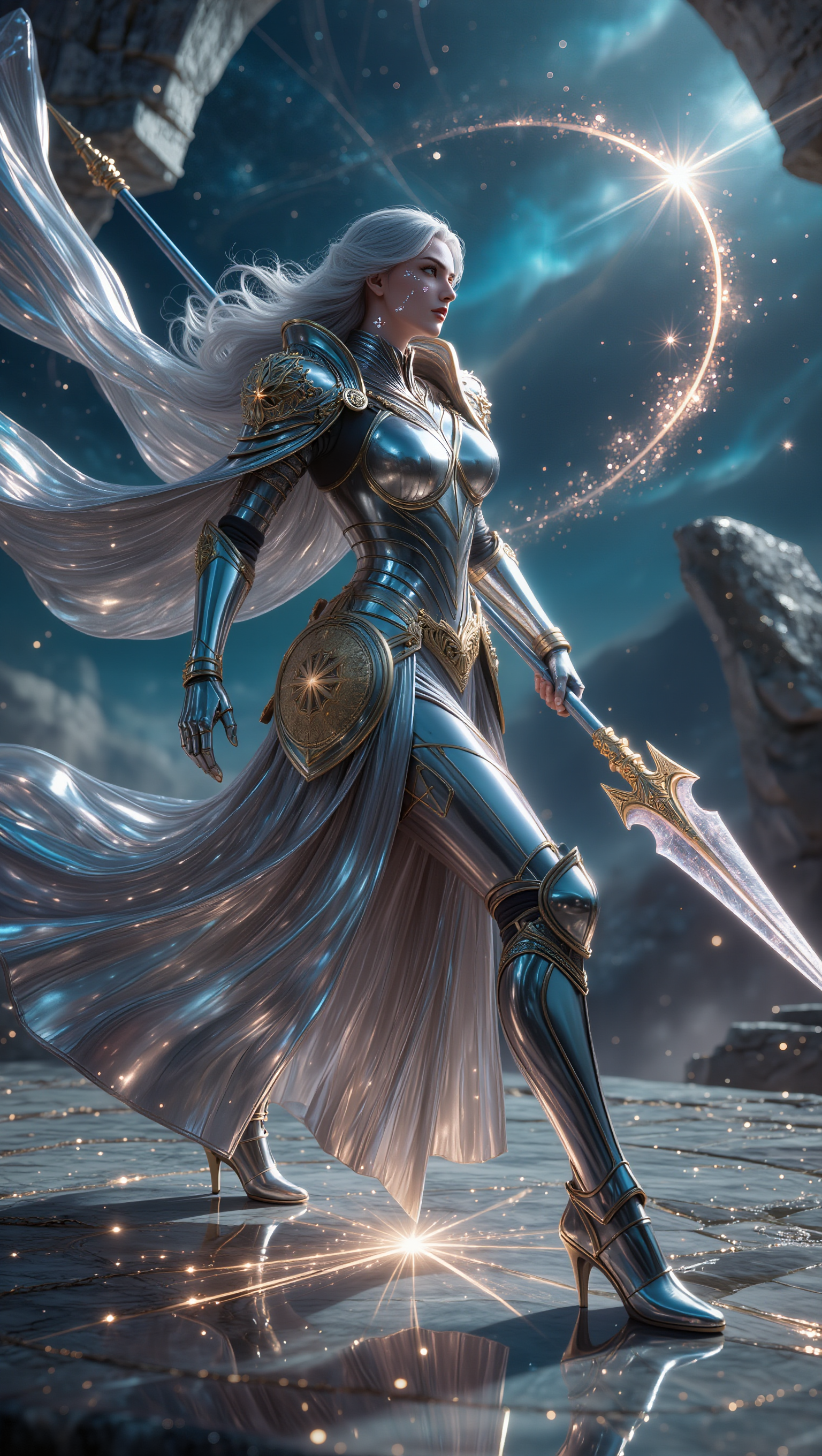 lancer likhael - lancer art AI image