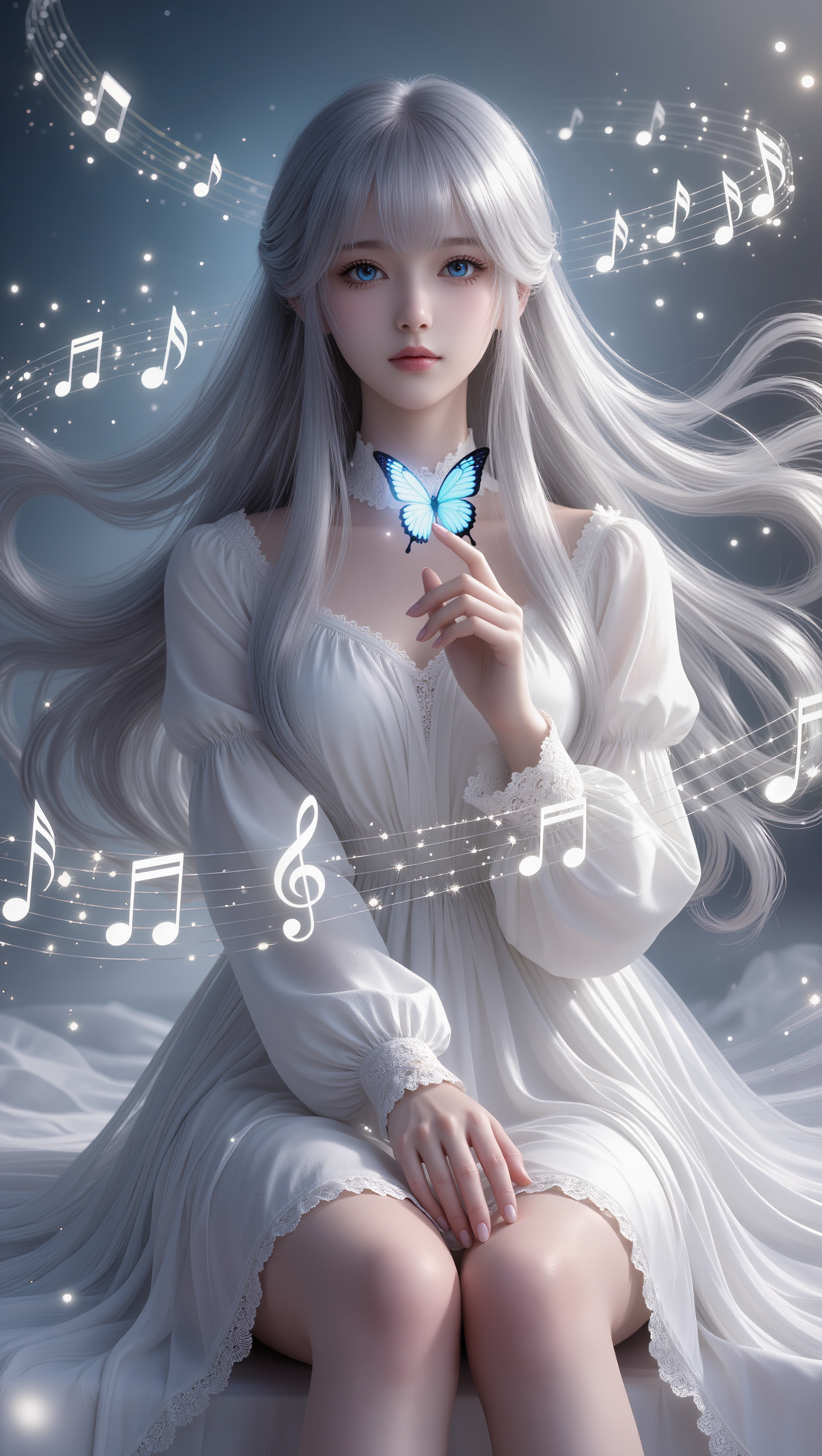 Kling AI work 307132841661156 - butterfly lipsync AI image