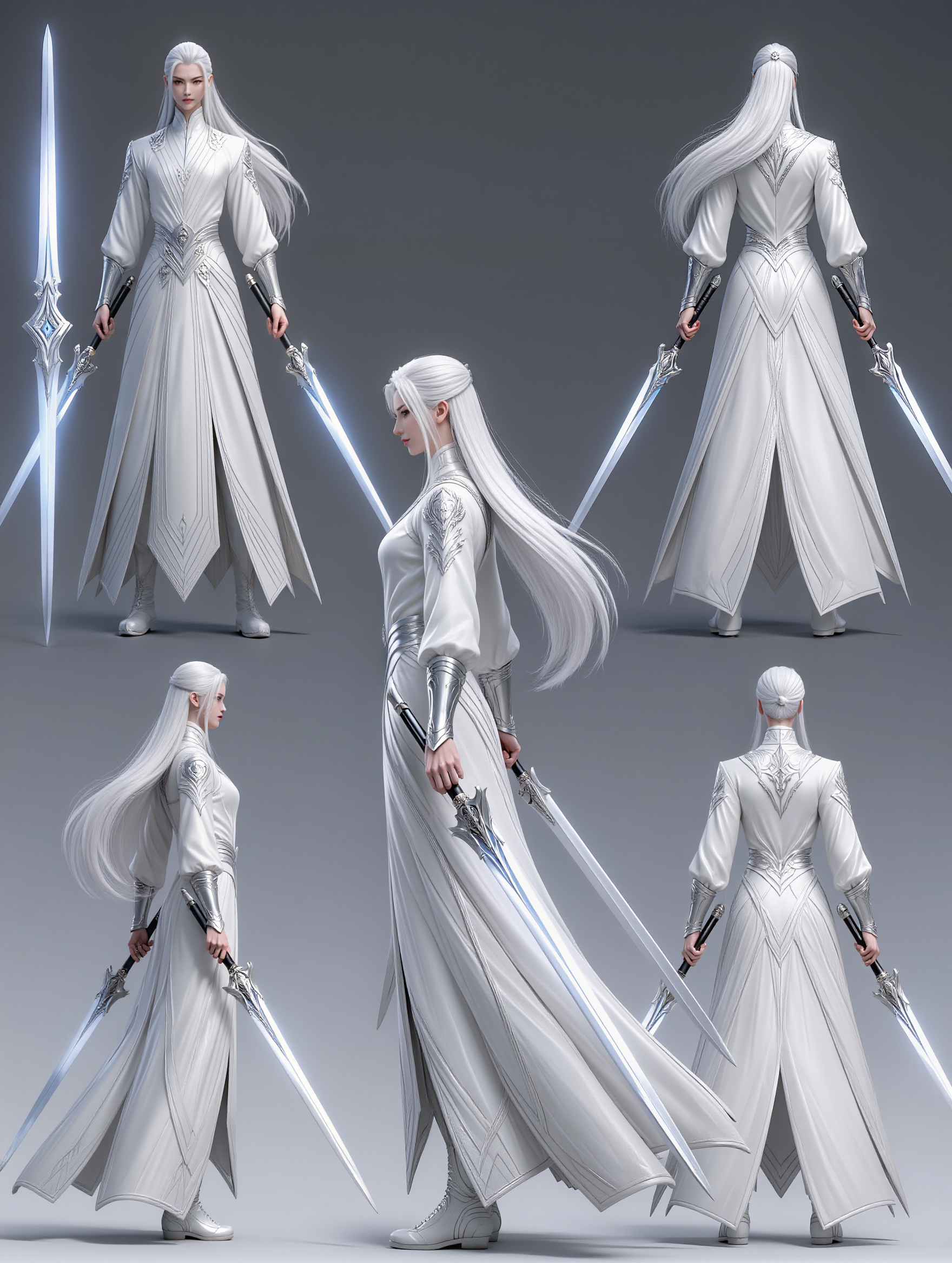 Kling AI work 317480286667723 - the silver whip movie AI image