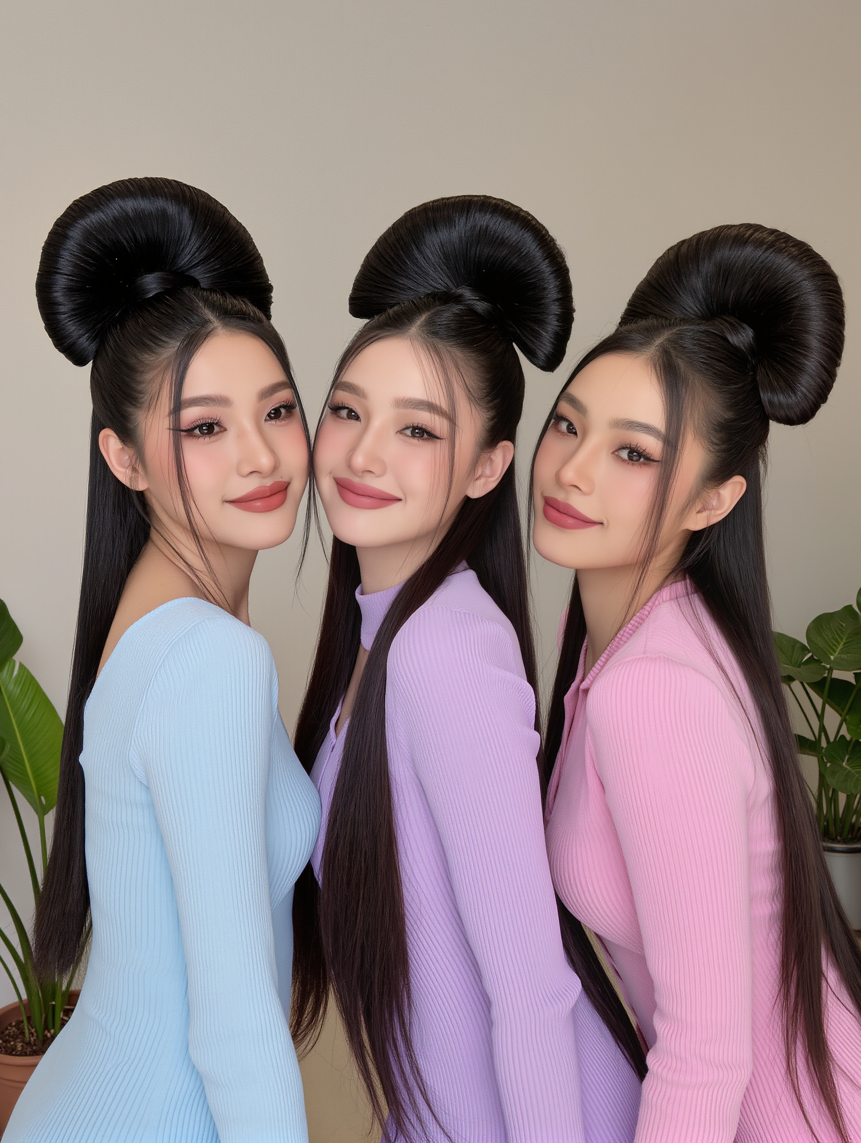 Kling AI work 316073629502419 - ladies undercut hair AI image