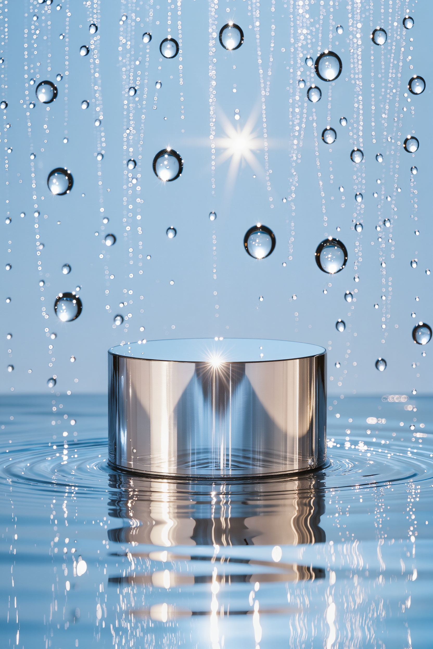 A hyper-realistic product photog - creative product photography AI image