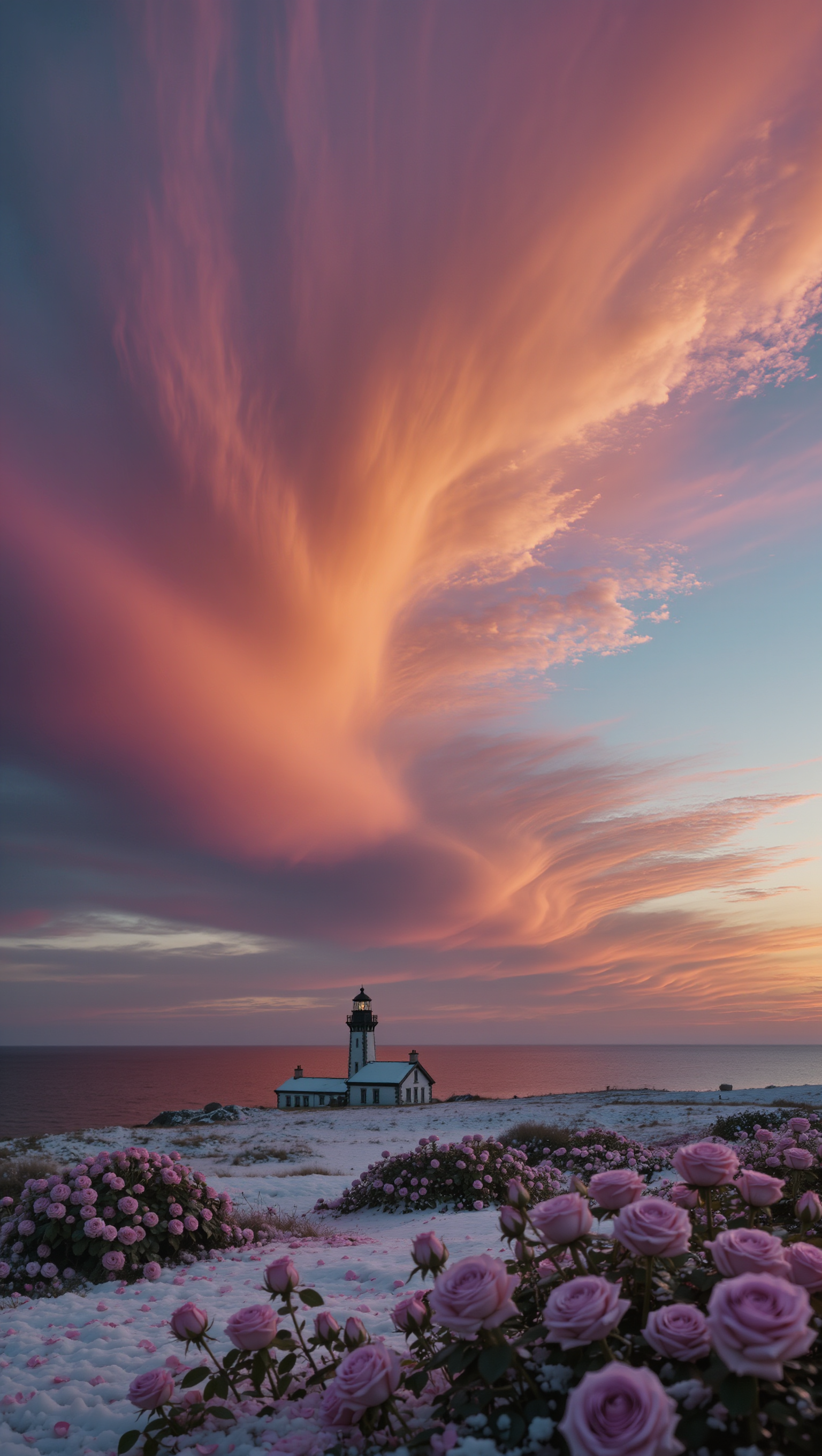 Kling AI work 296717470666484 - traditional lighthouse tattoo AI image