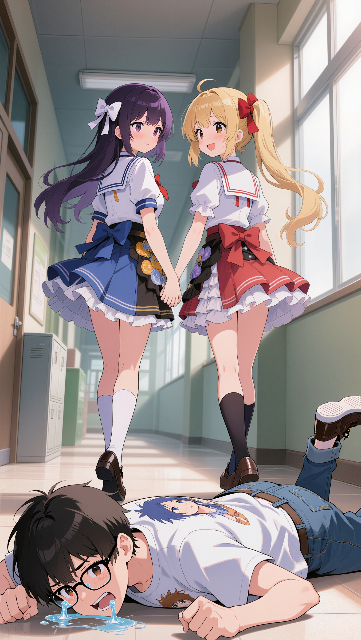 Kling AI work 299515264615053 - drawings of anime hands AI image