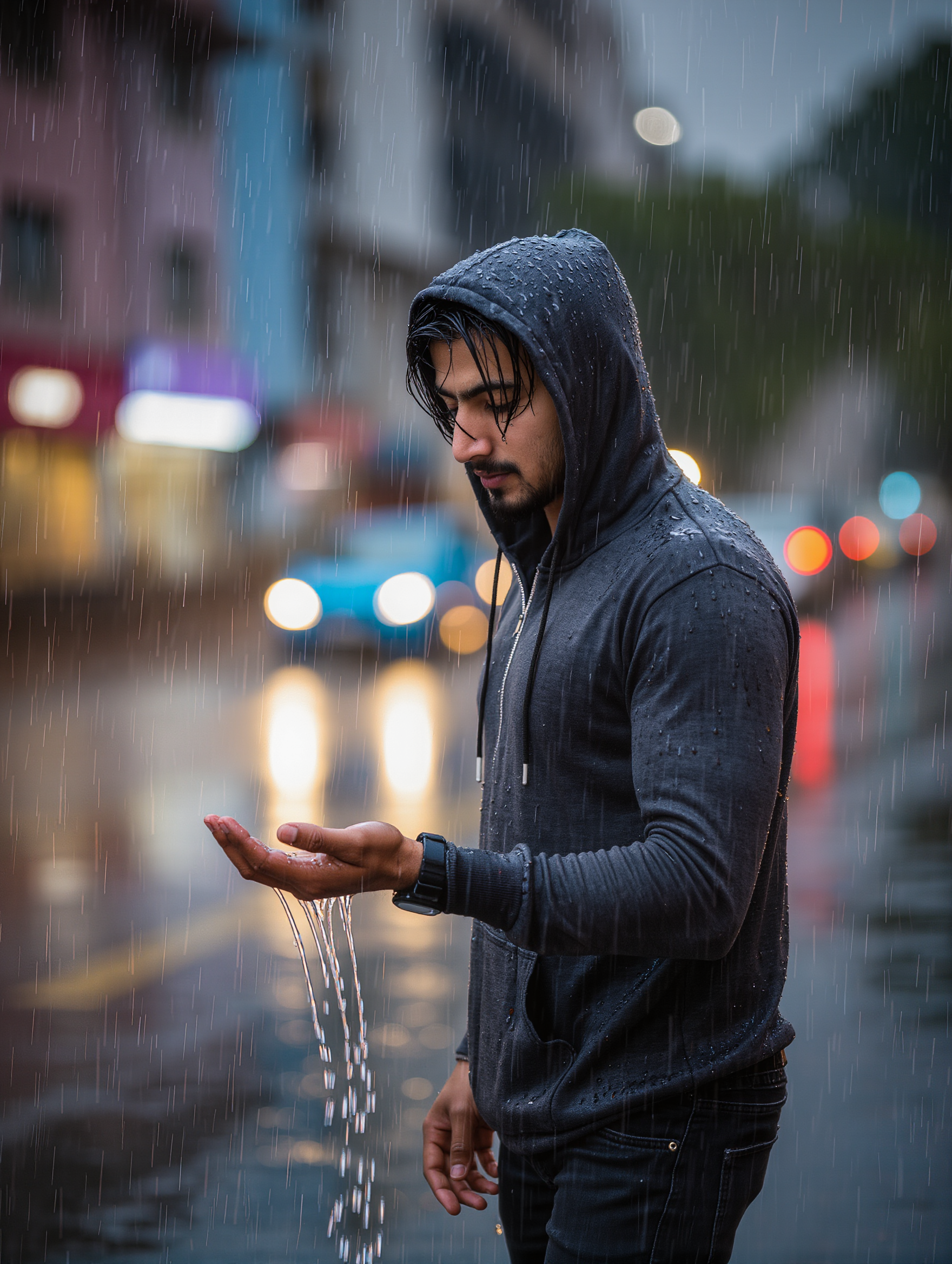 Kling AI work 312085005508922 - rain video AI image