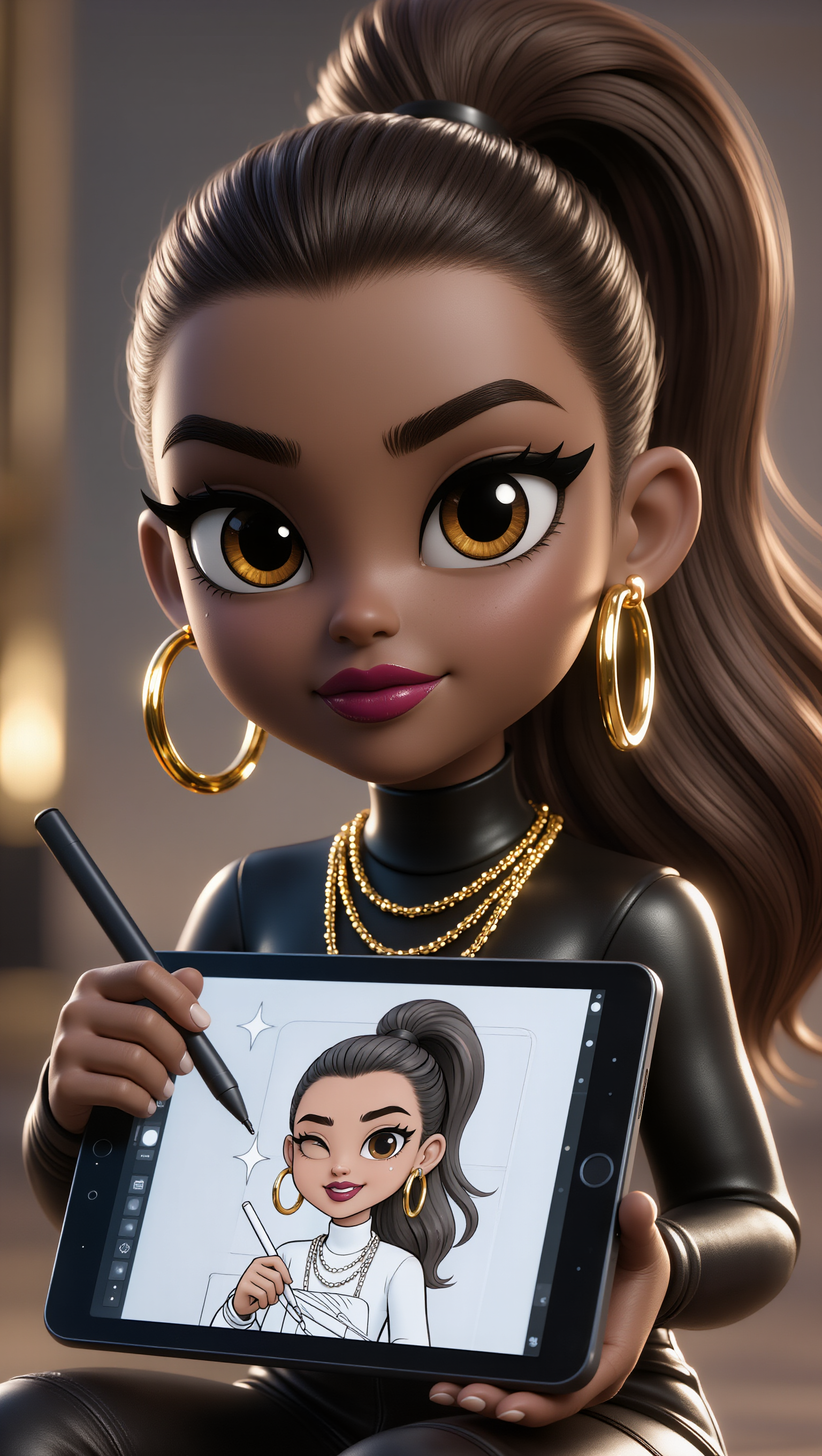 Kling AI work 310479060661008 - how to draw chibi characters AI image
