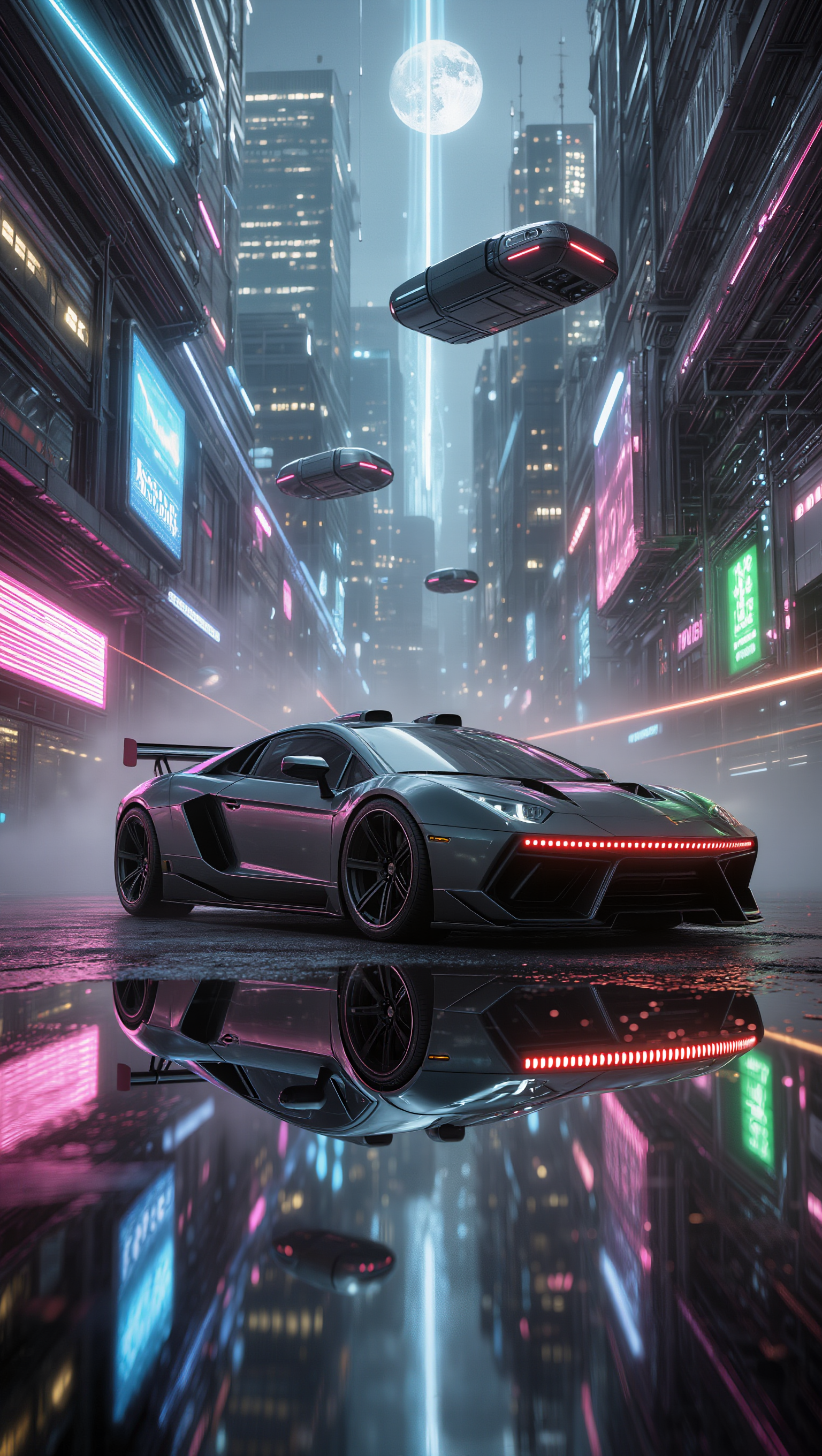A K2000-style car - car ai AI image