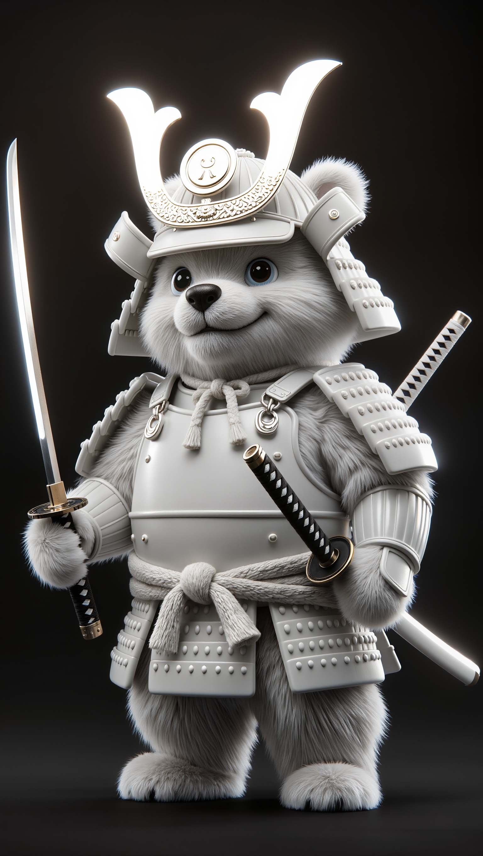 Kling AI work 297428897662206 - samurai animation AI image