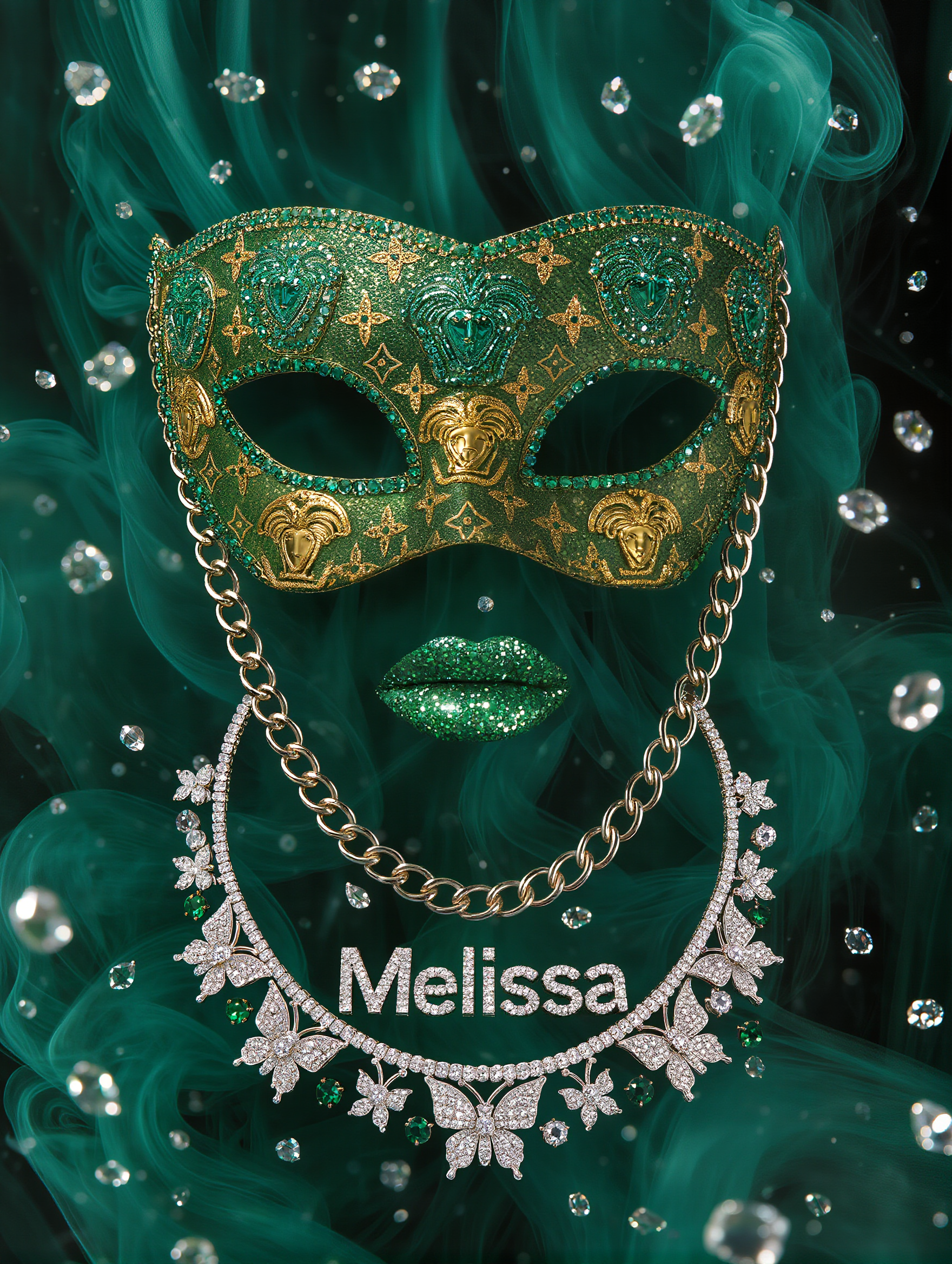 Kling AI work 311030355521525 - what is emerald green AI image