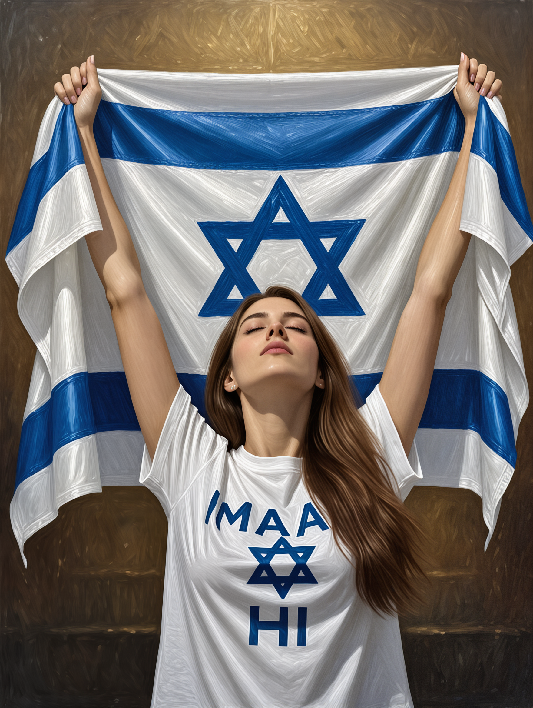 “The people of Israel live” - Denoise AI AI image