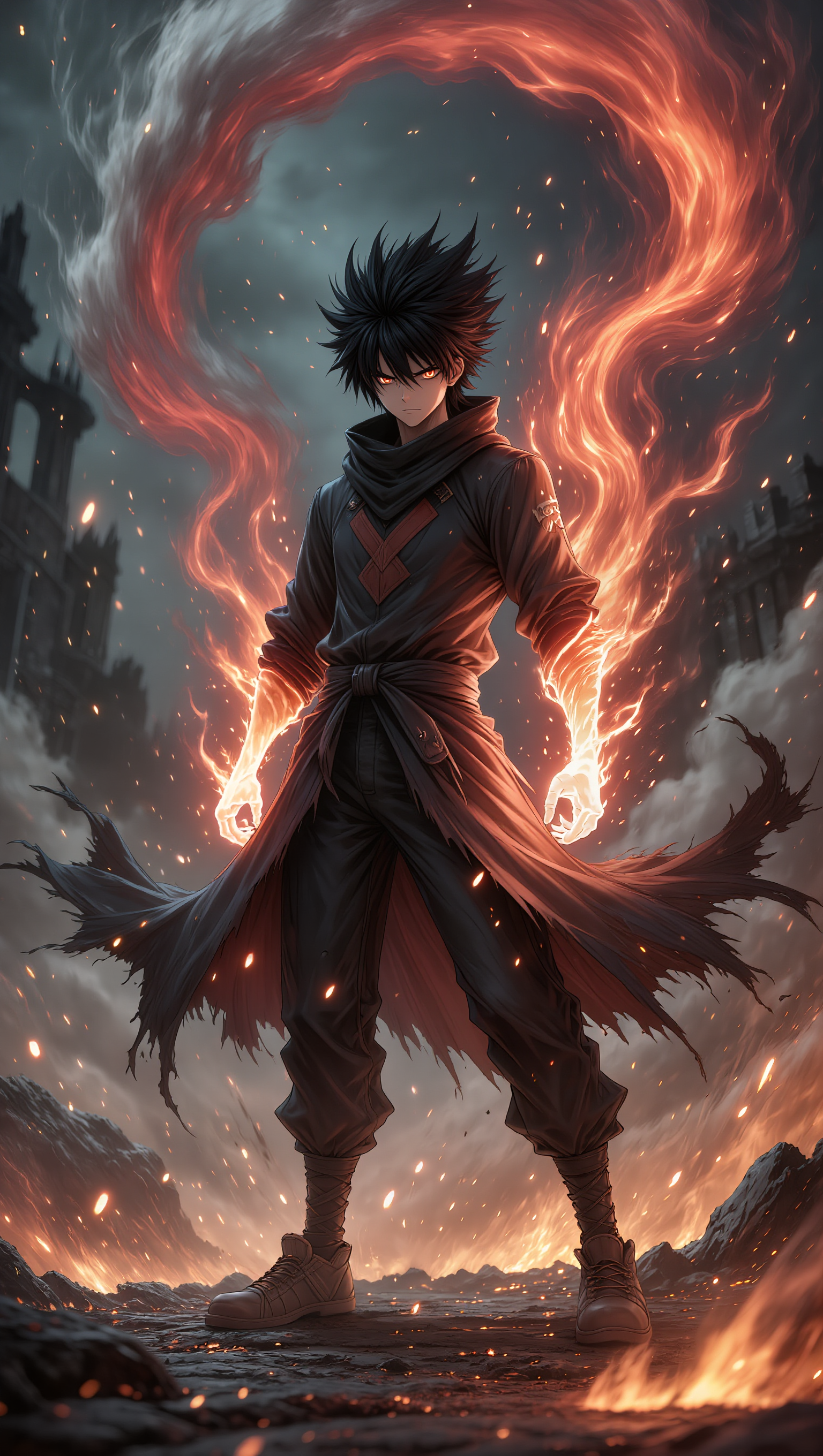 Kling AI work 311226271526592 - anime aesthetic pfp AI image