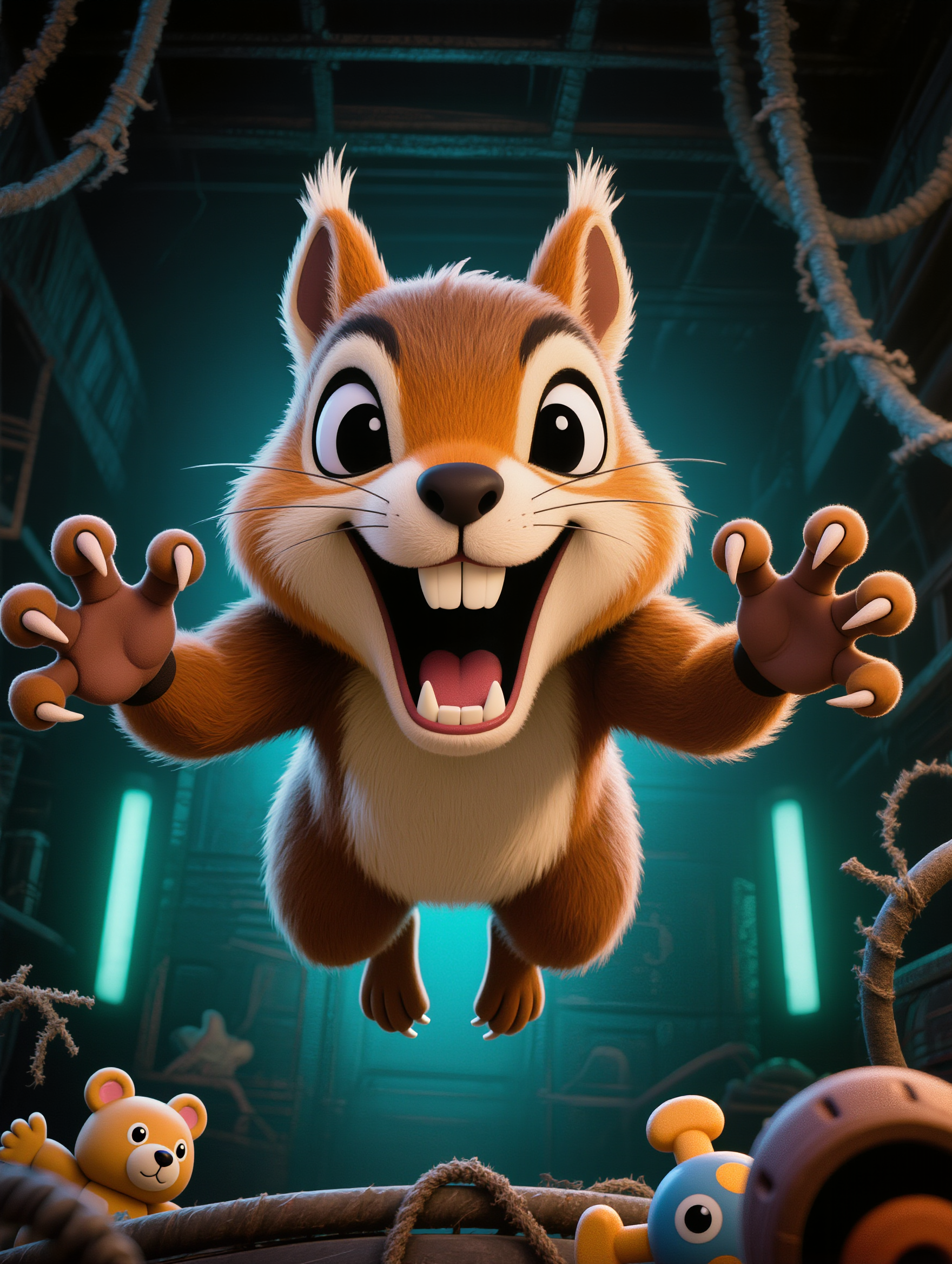 Kling AI work 300794155612594 - flying squirrel images AI image