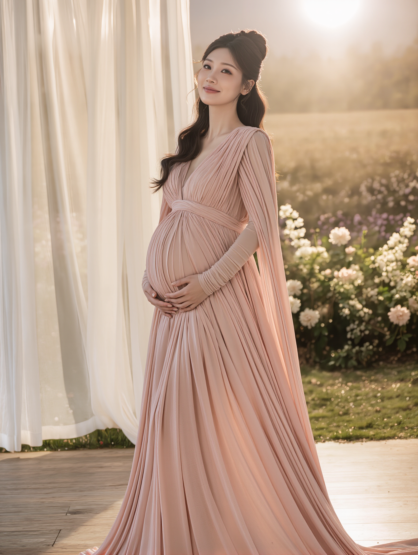 Kling AI work 314995329500539 - maternity photo editor AI image