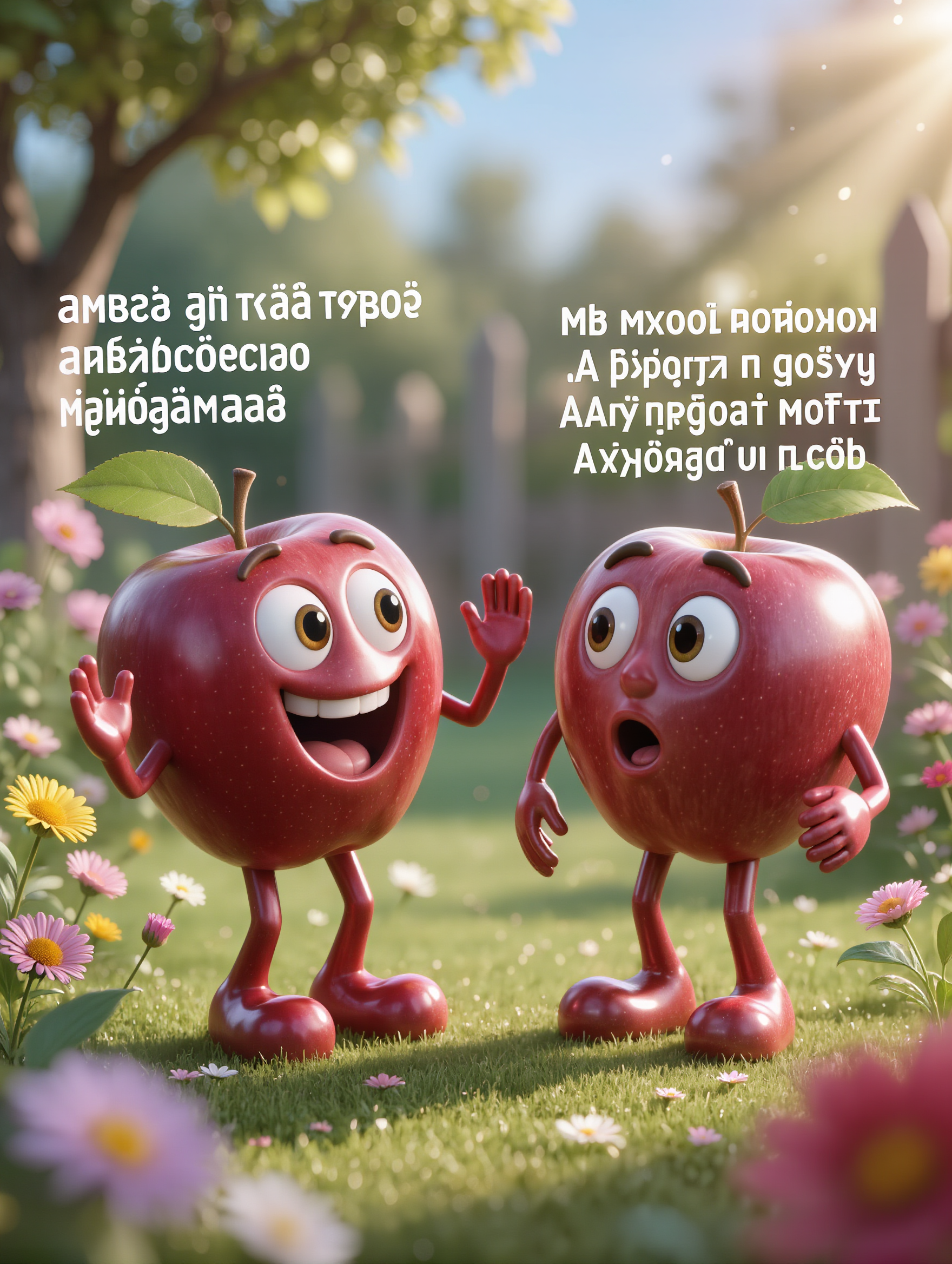Create a cute funny 3D animated  - funny monday quotes AI image