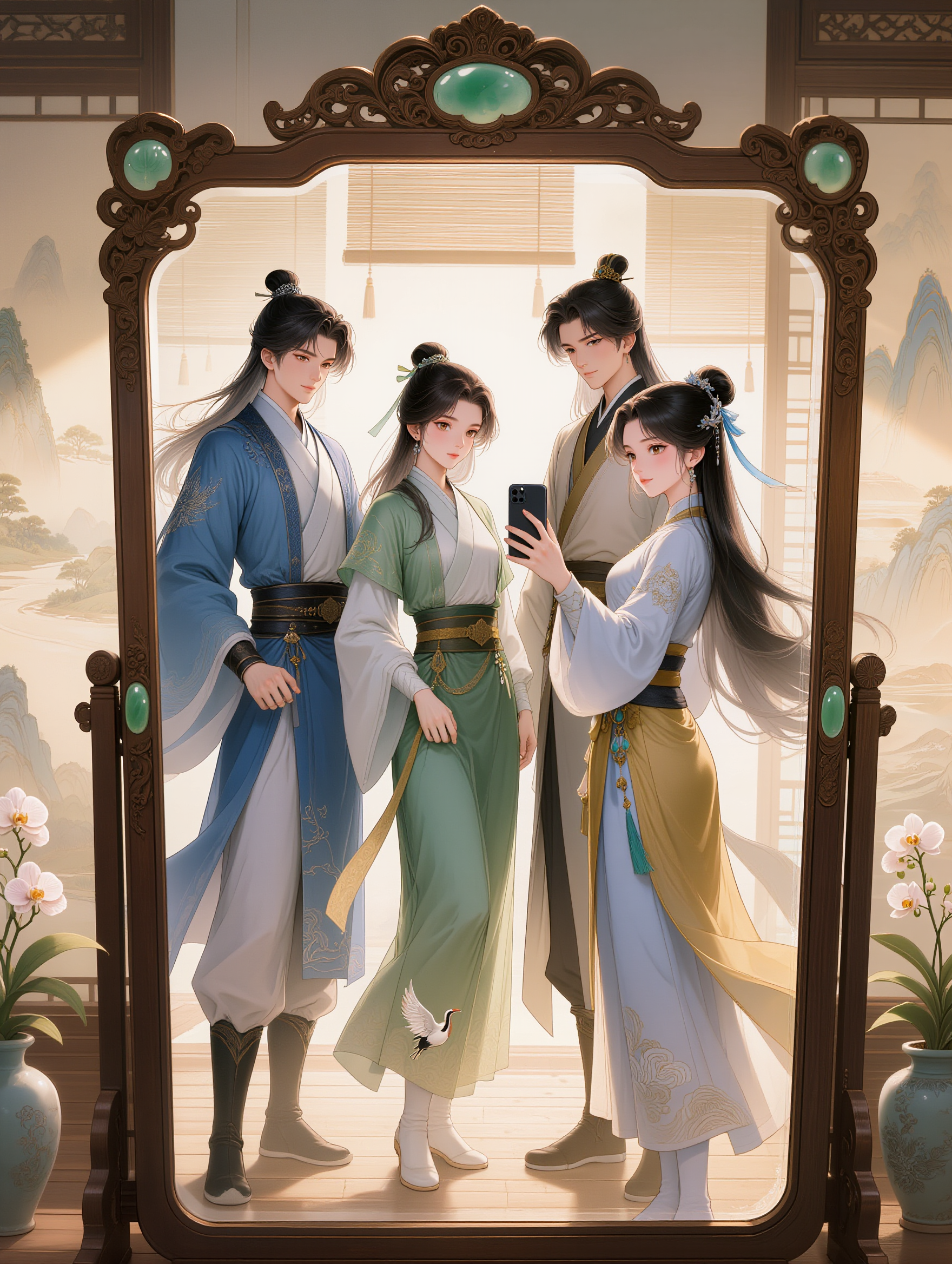 Kling AI work 312902290526871 - elegant poses AI image