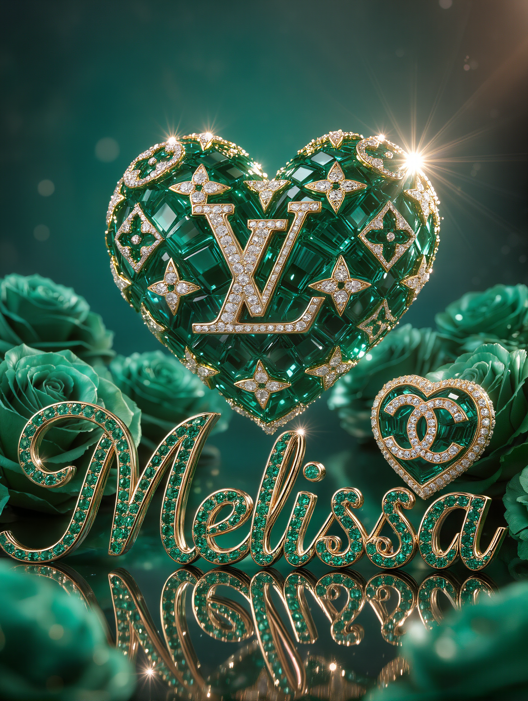 Kling AI work 310966899521877 - what is emerald green AI image