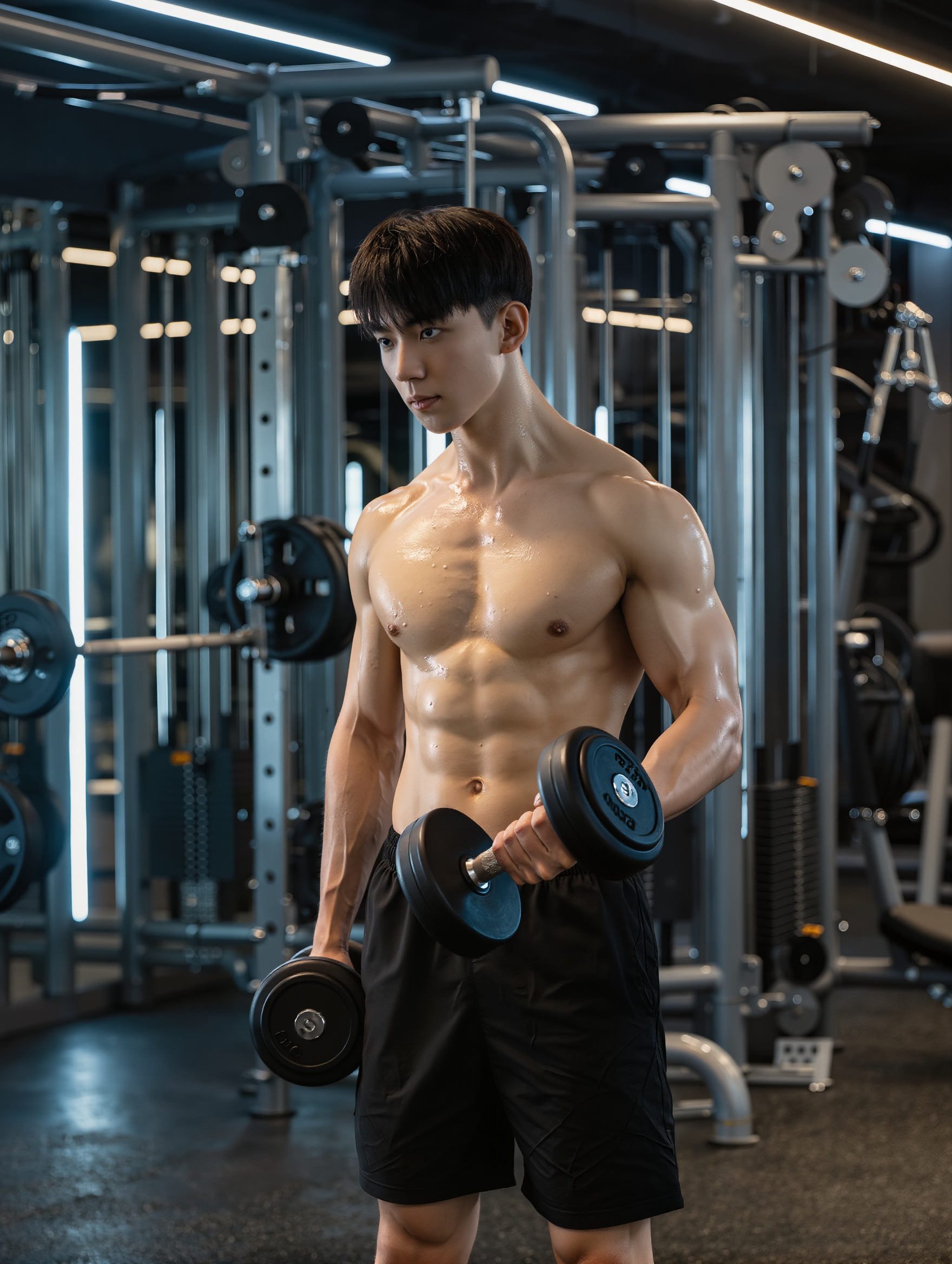 Kling AI work 319013005614616 - gym scene AI image