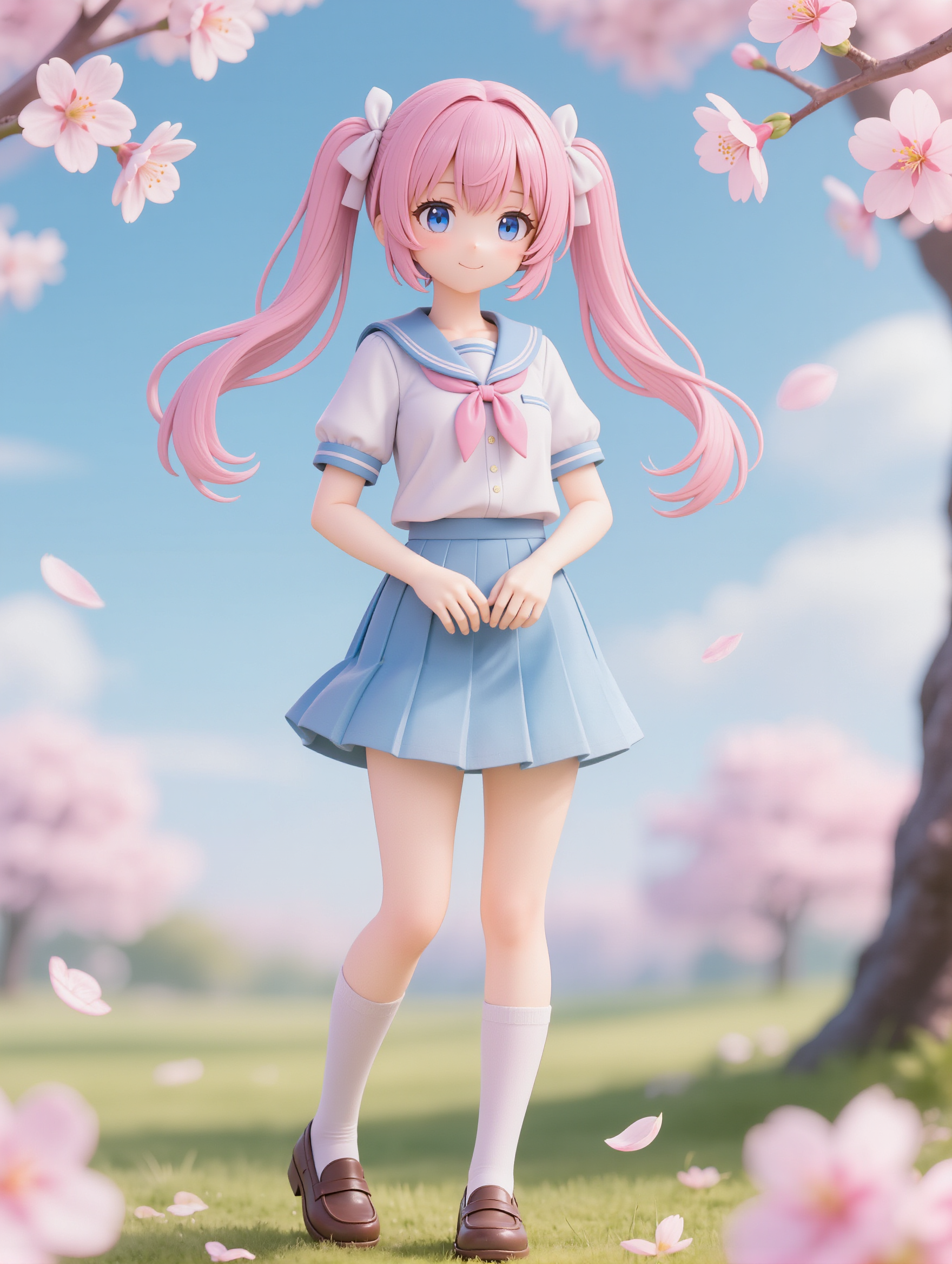Kling AI work 313120003617532 - cute hairstyles anime AI image