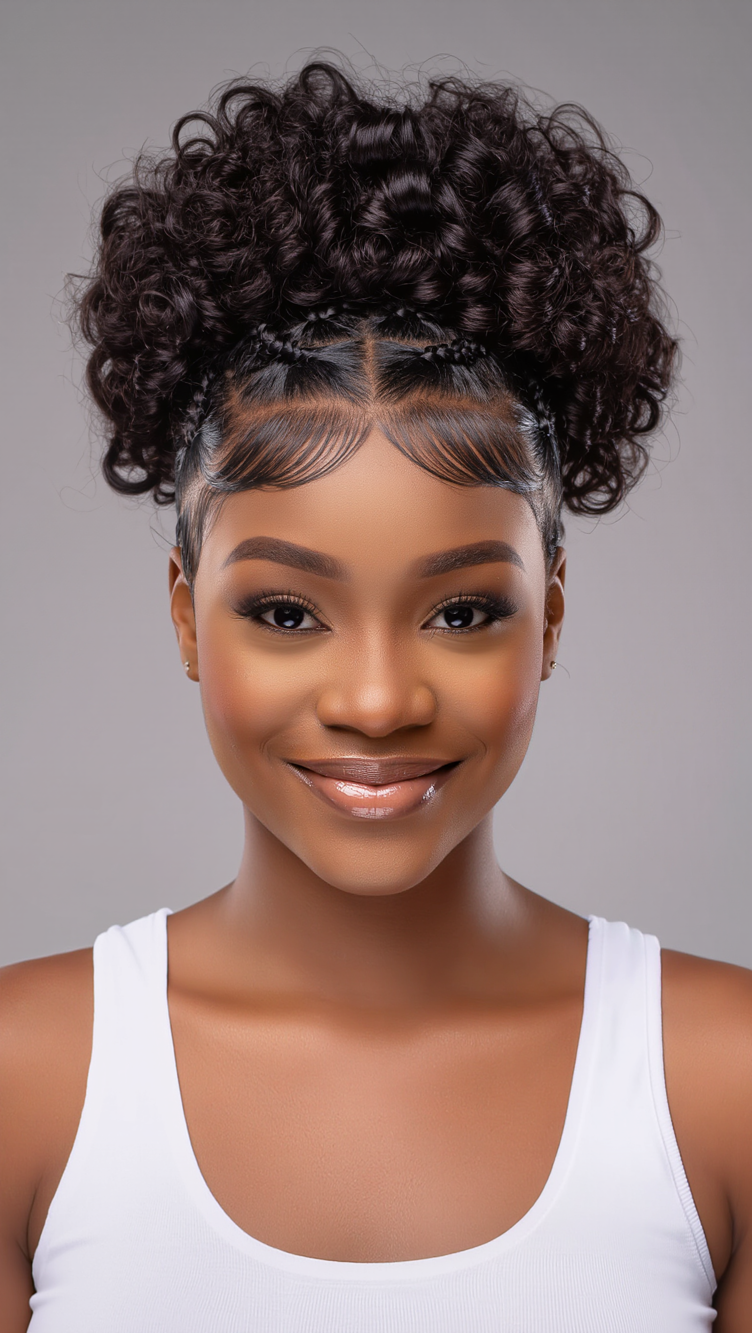 Kling AI work 315753635612737 - low taper curls AI image