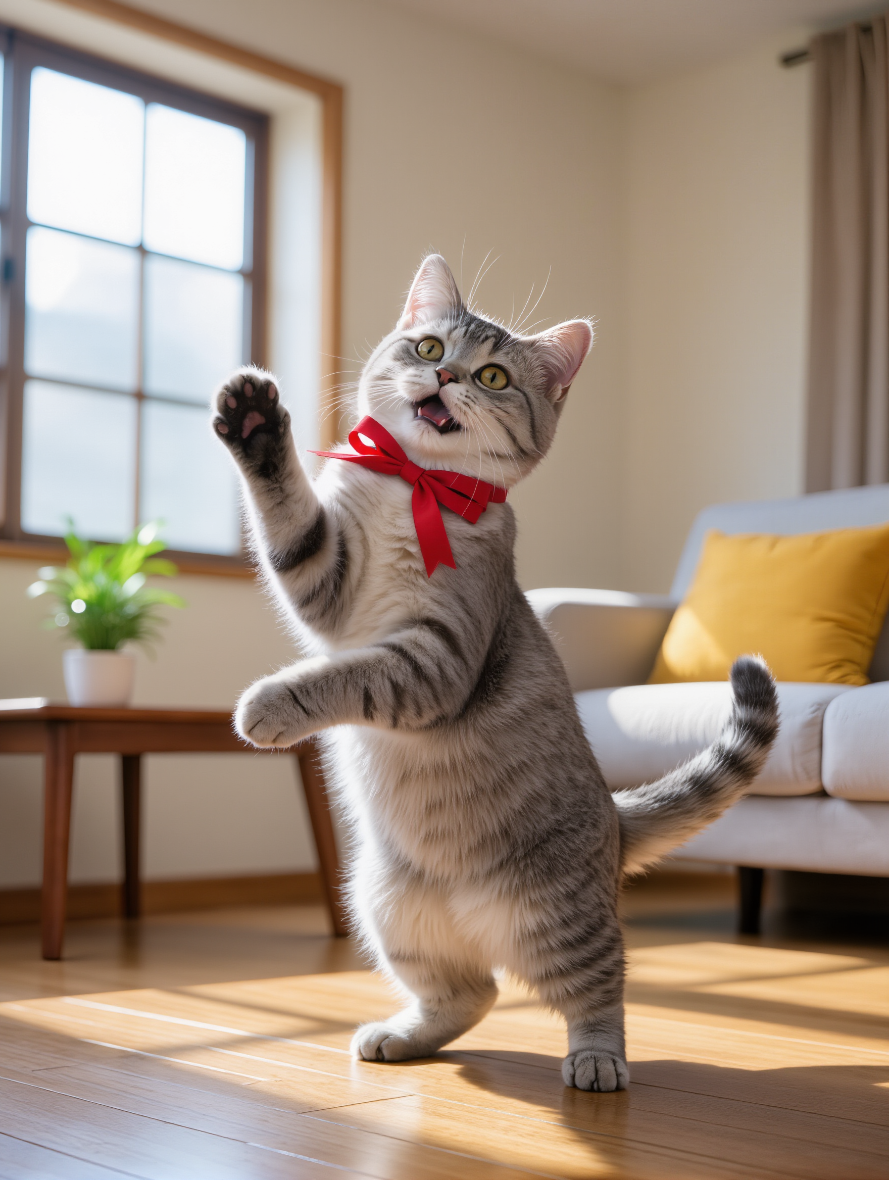 Kling AI work 311503082501409 - dancing cat ai video AI image