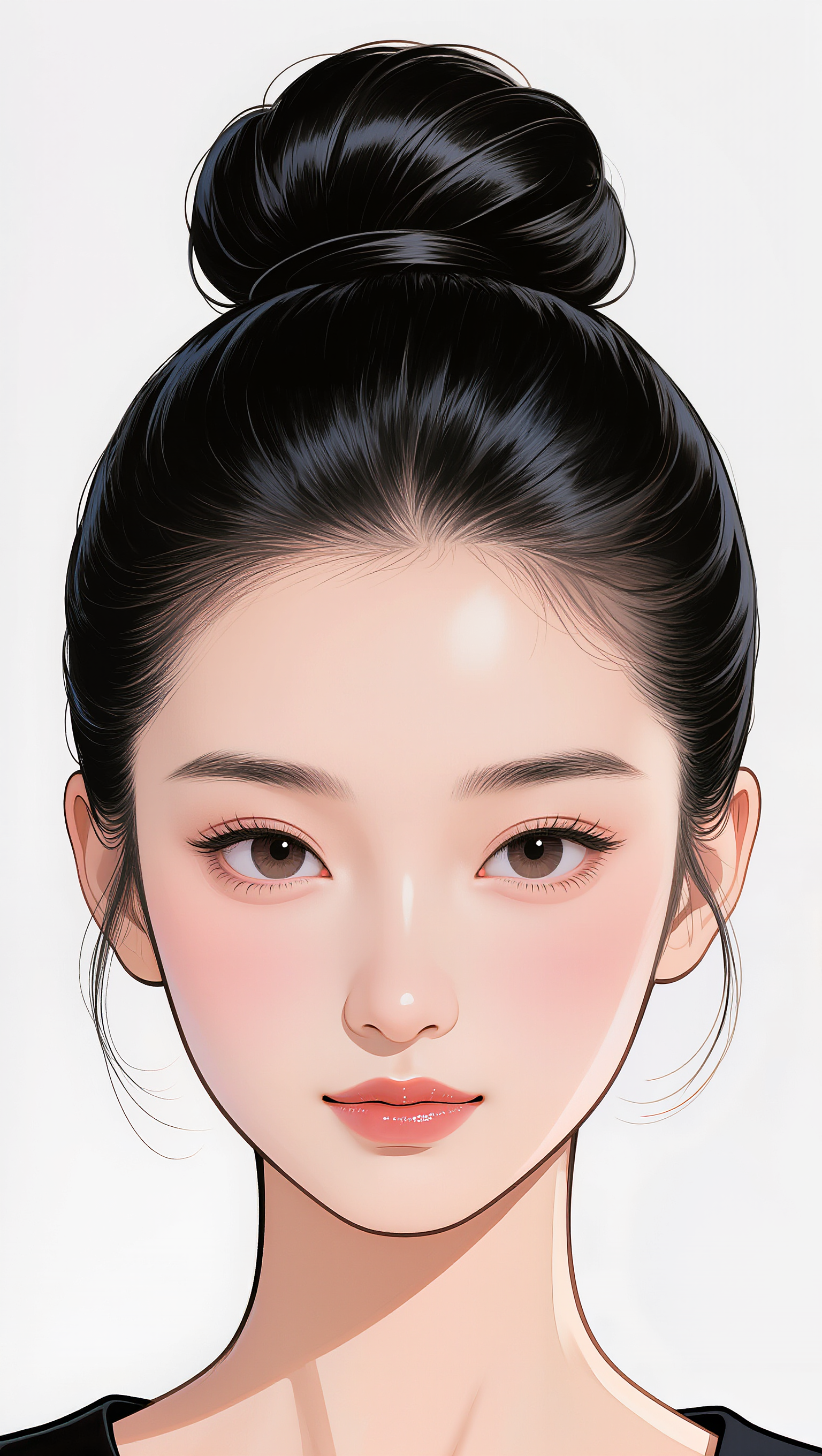 Kling AI work 310919165503520 - tendrils hair AI image