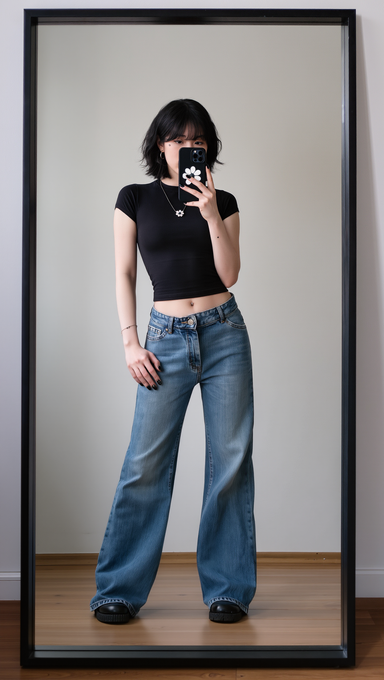 Kling AI work 300120314613606 - short bangs short hair AI image