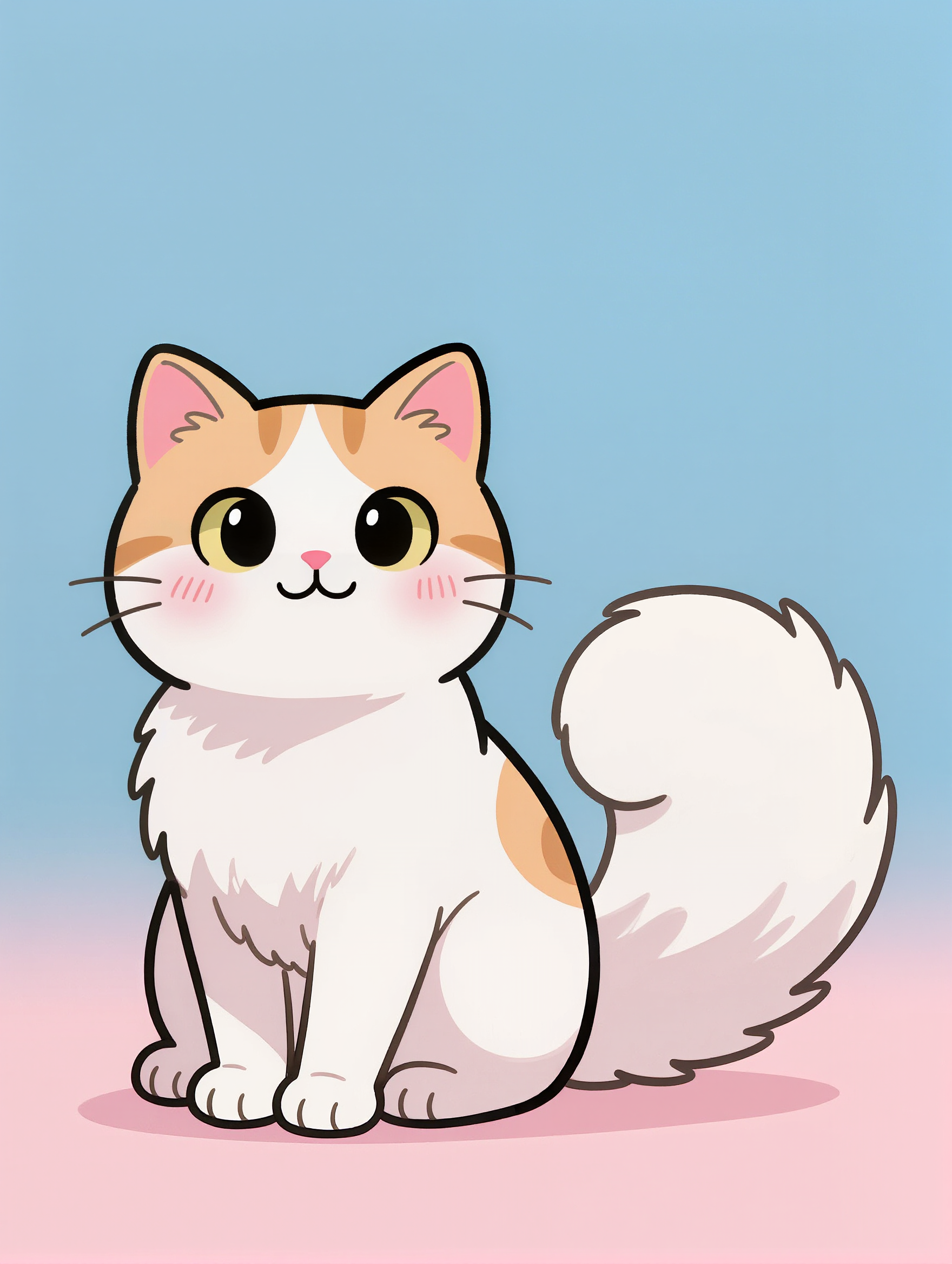 Kling AI work 312961660610619 - cute easy anime drawing AI image