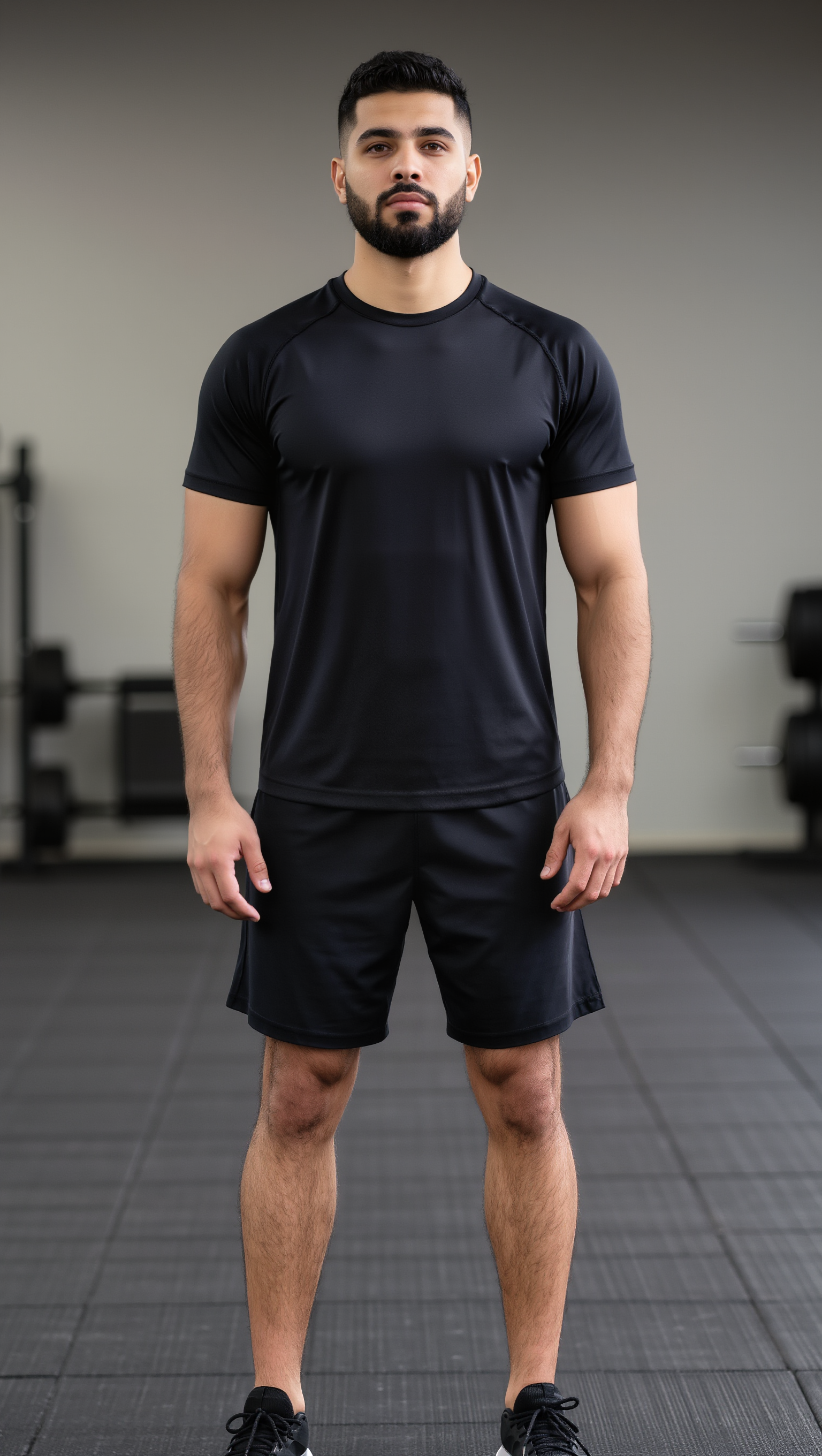 strong man
- short mid fade haircut AI image