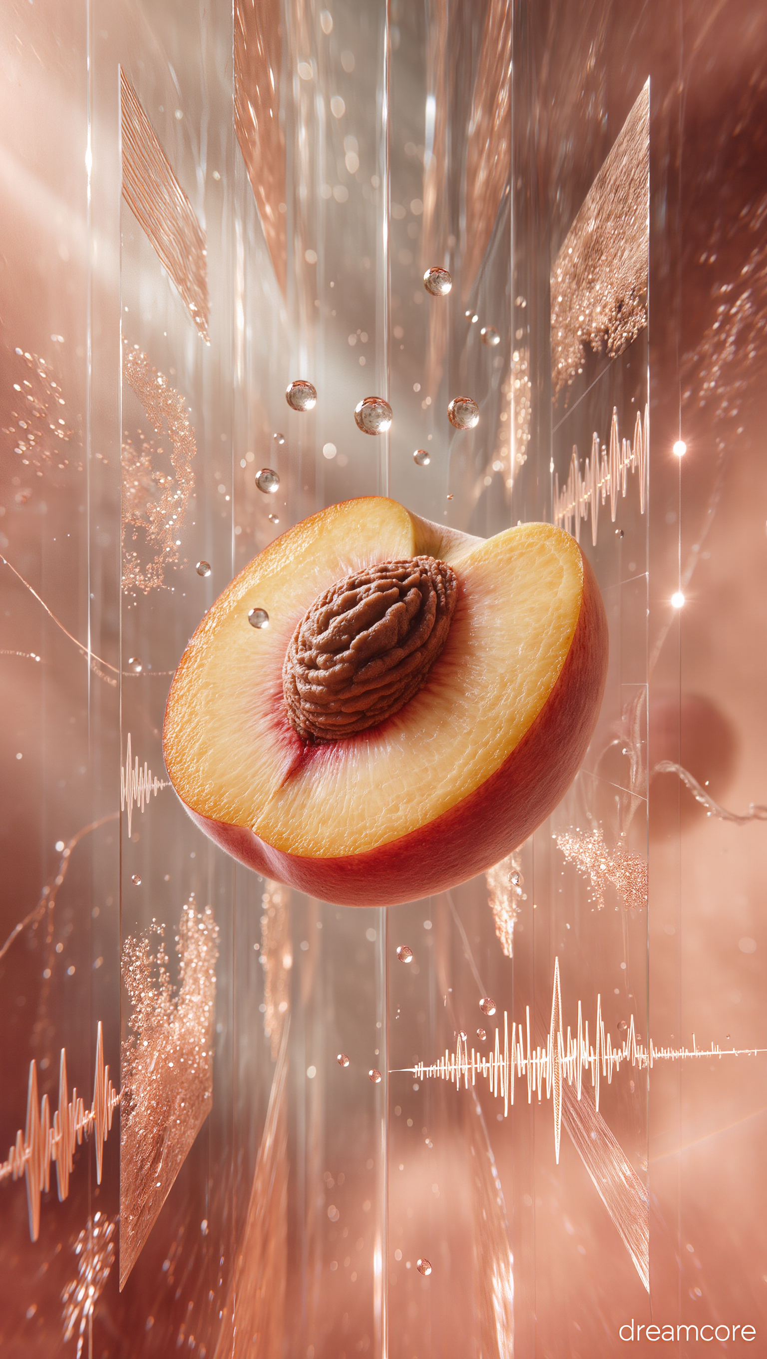 Kling AI work 298271445654117 - peach color hex AI image