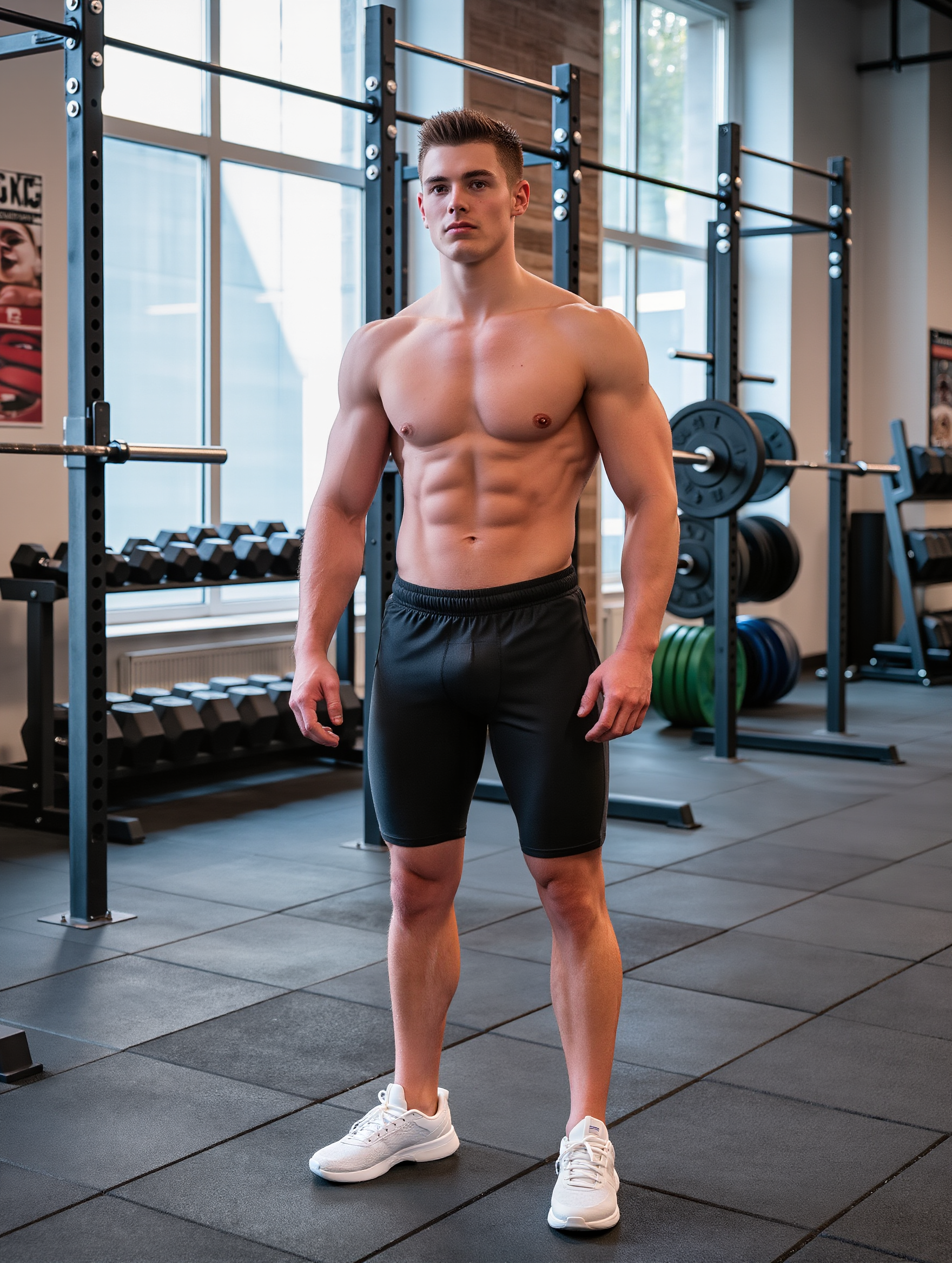 Kling AI work 318473229503998 - fitness wallpaper AI image