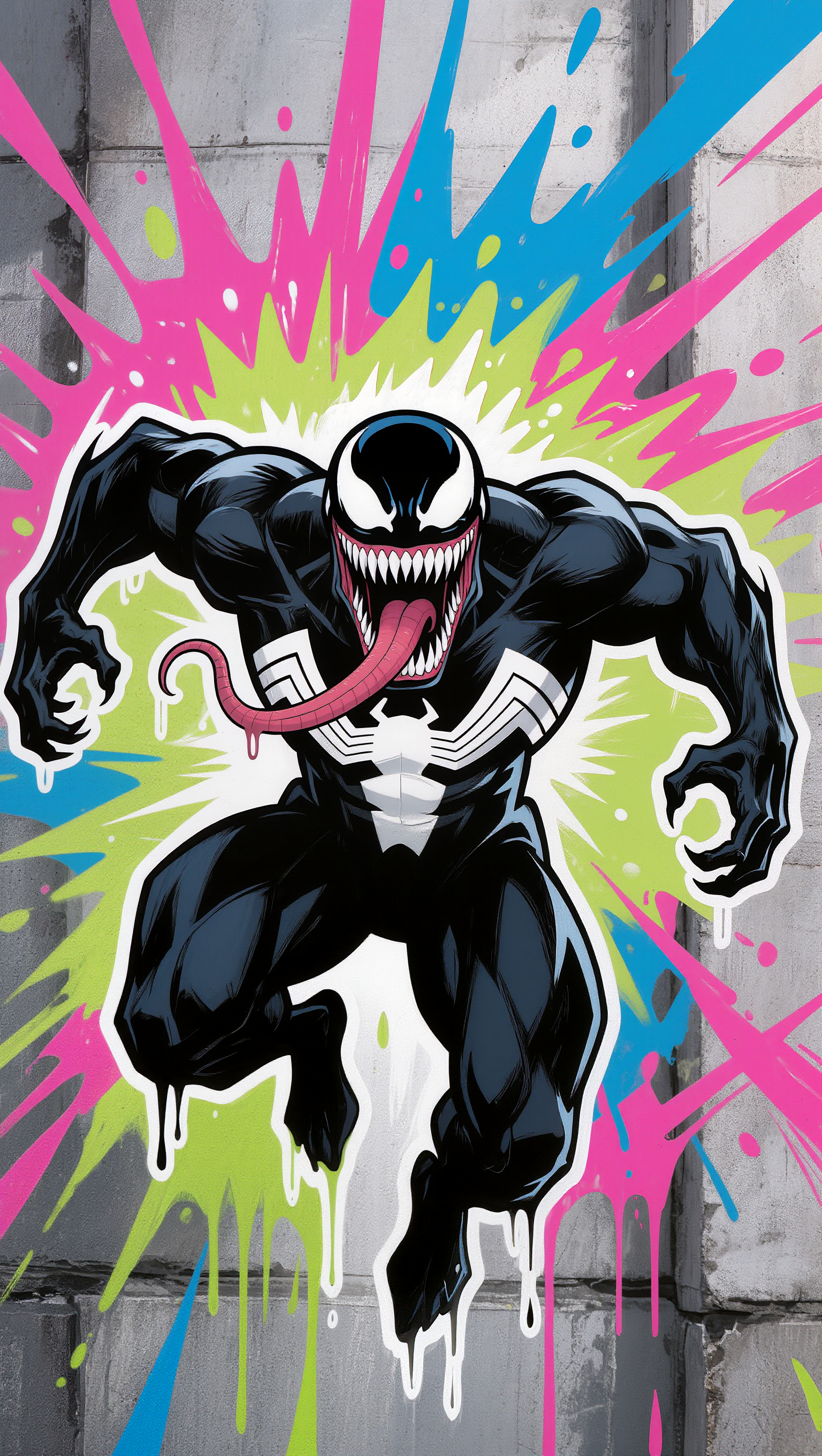 Kling AI work 299867434522162 - venom background AI image