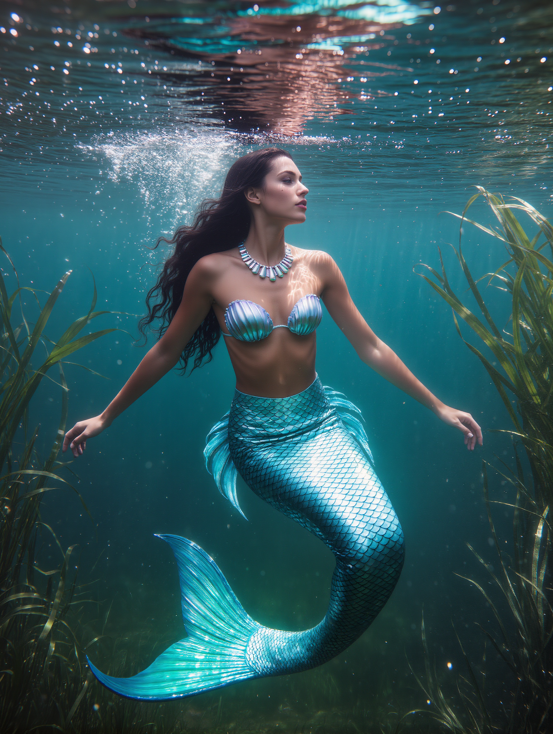 Kling AI work 317461451502514 - mermaid video AI image