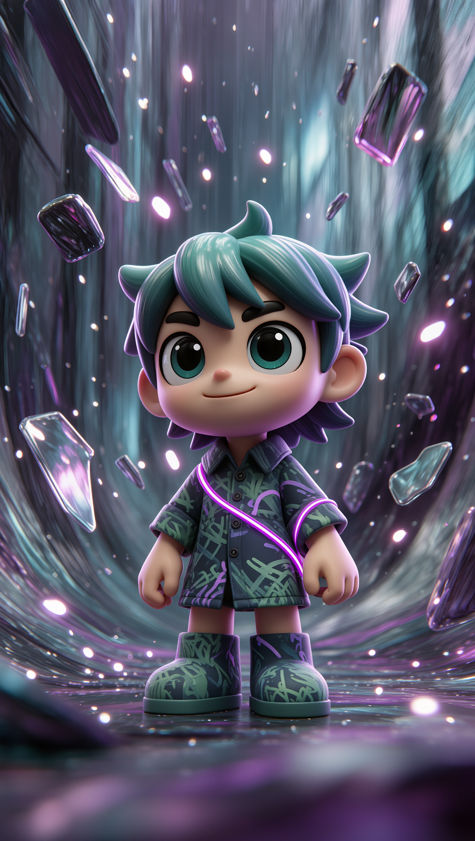 Kling AI work 299370826614302 - how to draw chibi characters AI image