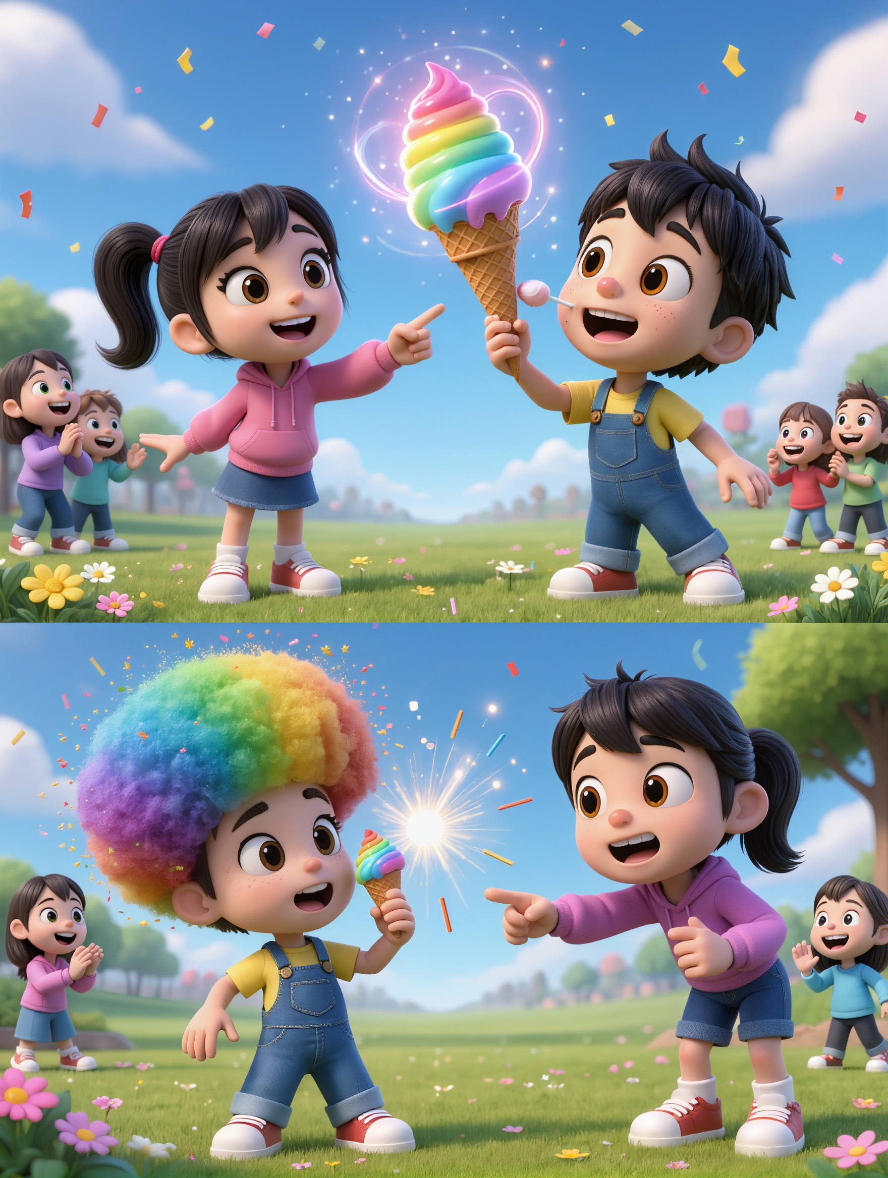 Kling AI work 315908253664191 - how to draw chibi characters AI image