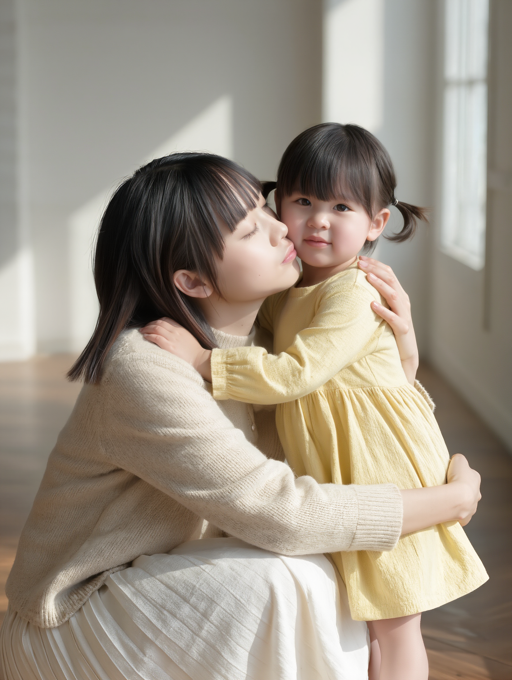 Kling AI work 310406987526279 - hug scene AI image