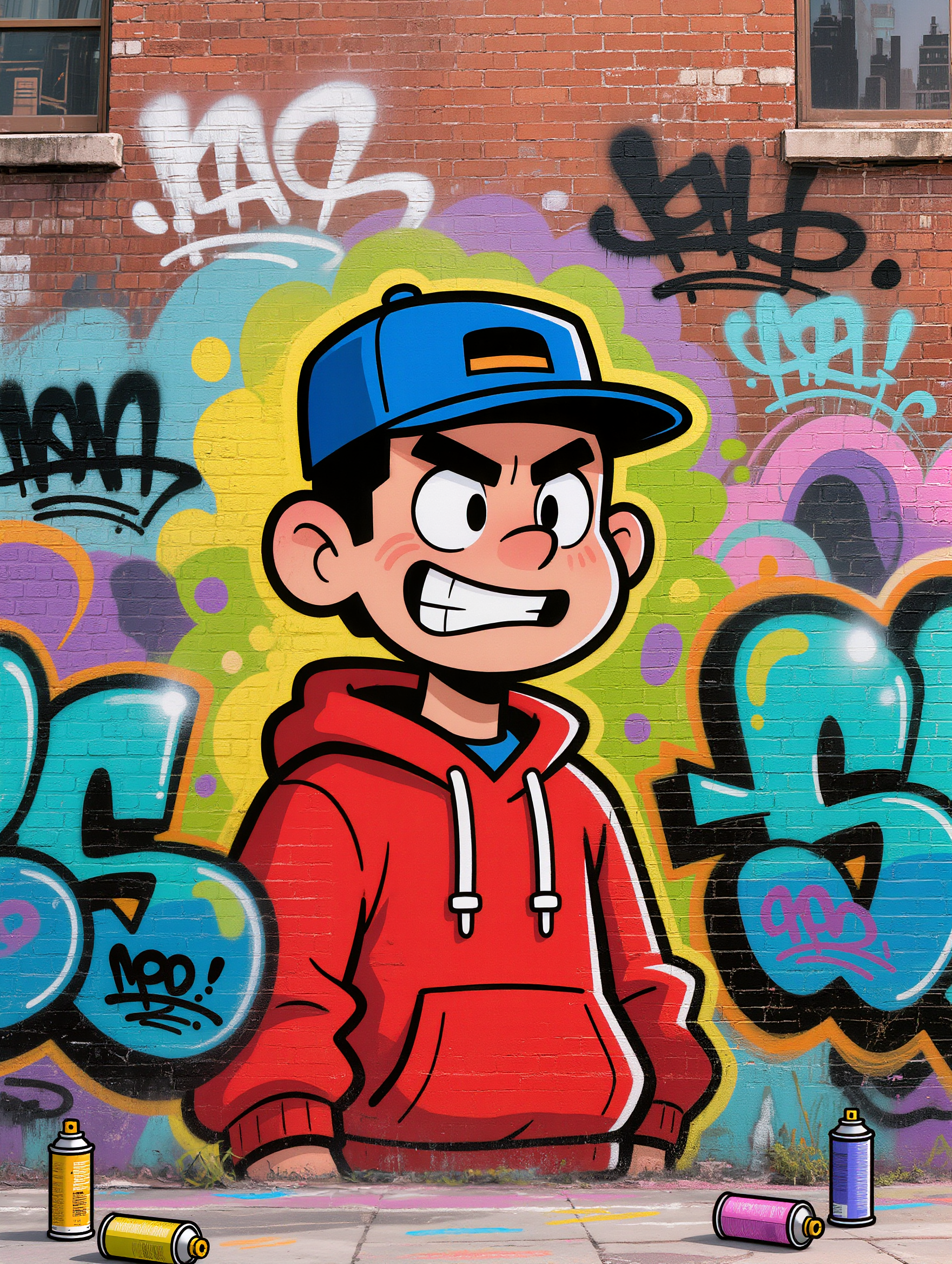graffiti  - graffiti a AI image